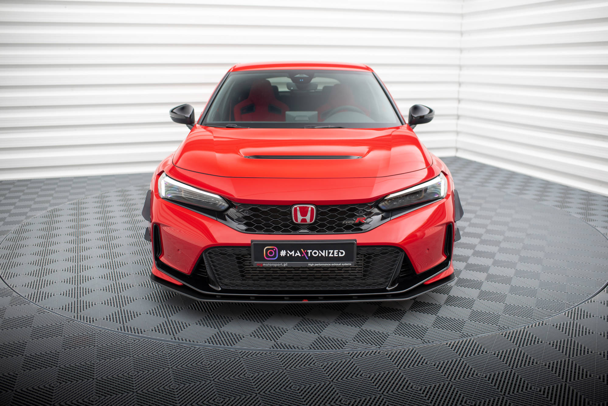 Frontspoiler Honda Civic XI Type-R  2023-> | Street Pro Black Edition