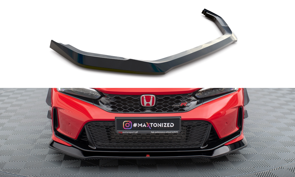Frontspoiler Honda Civic XI Type-R  2023-> | V.1 Glossy Black Edition – bilde 2