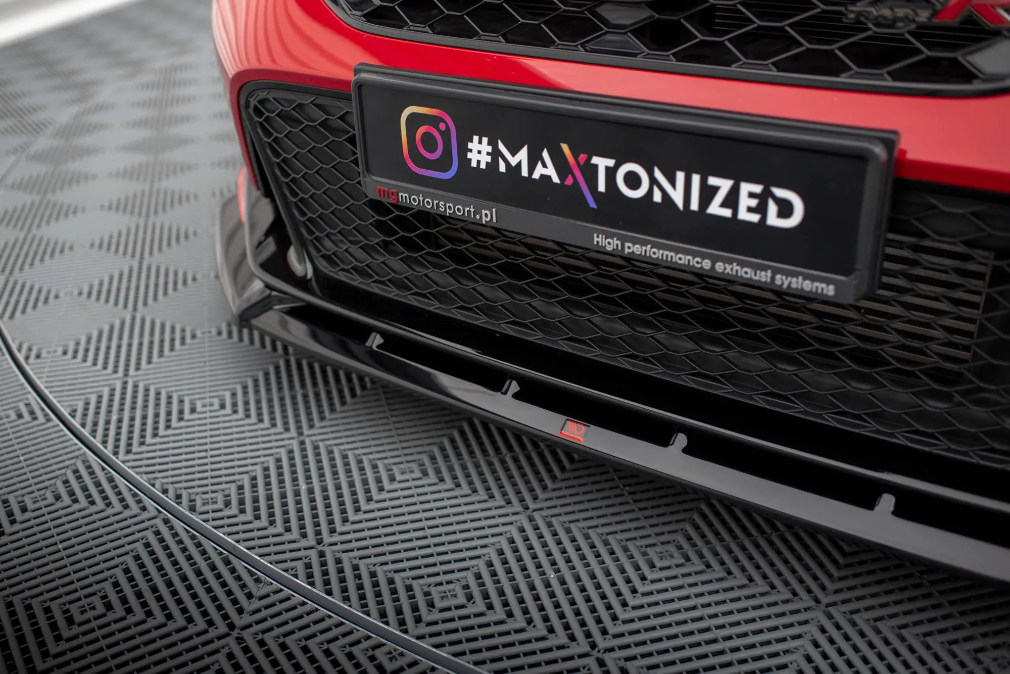Frontspoiler Honda Civic XI Type-R  2023-> | V.2 Glossy Black Edition – bilde 3