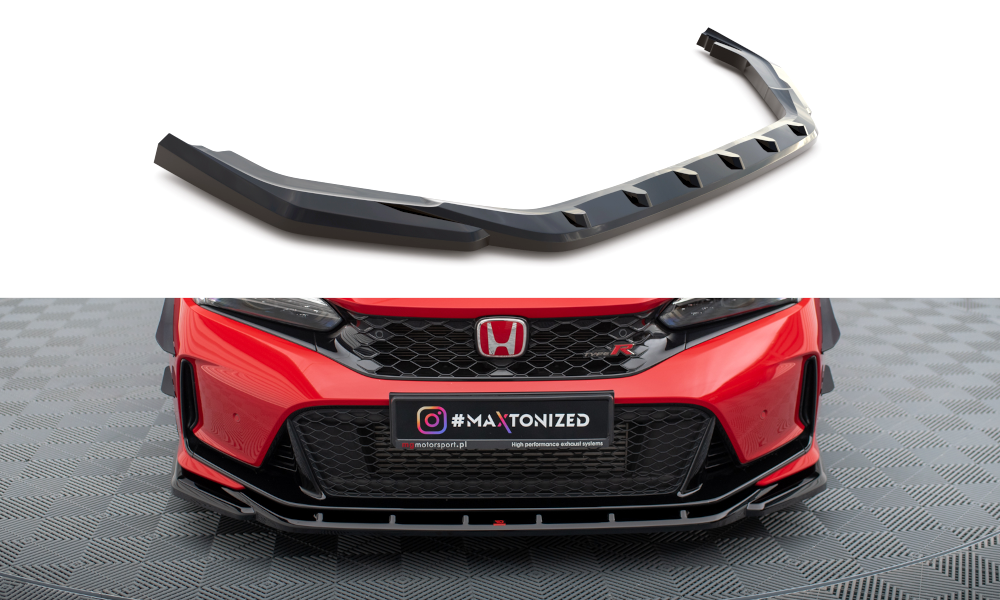 Frontspoiler Honda Civic XI Type-R  2023-> | V.3 Glossy Black Edition – bilde 2