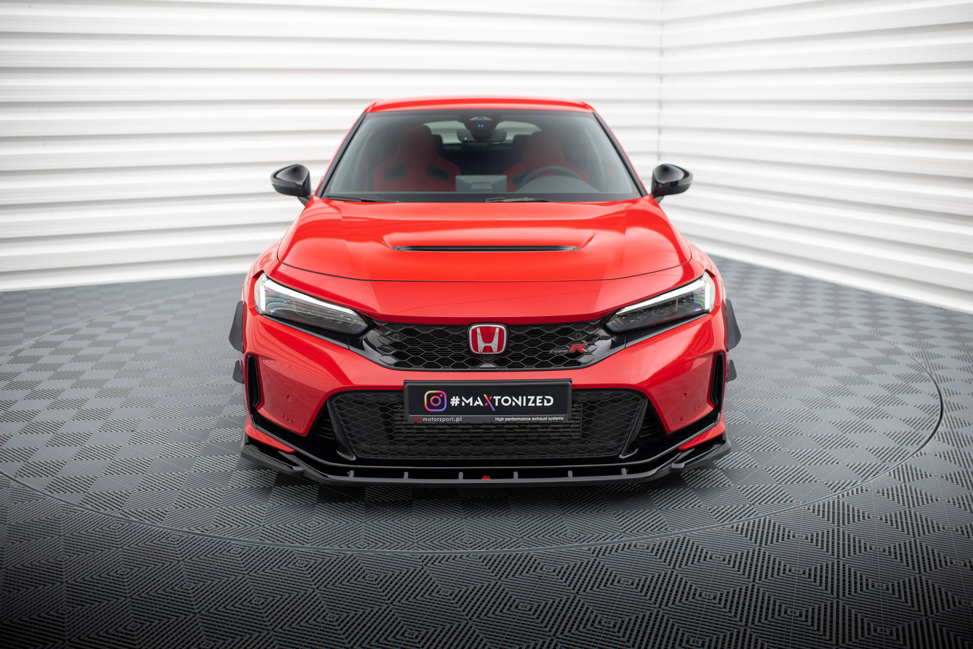 Frontspoiler Honda Civic XI Type-R  2023-> | V.3 Glossy Black Edition – bilde 4