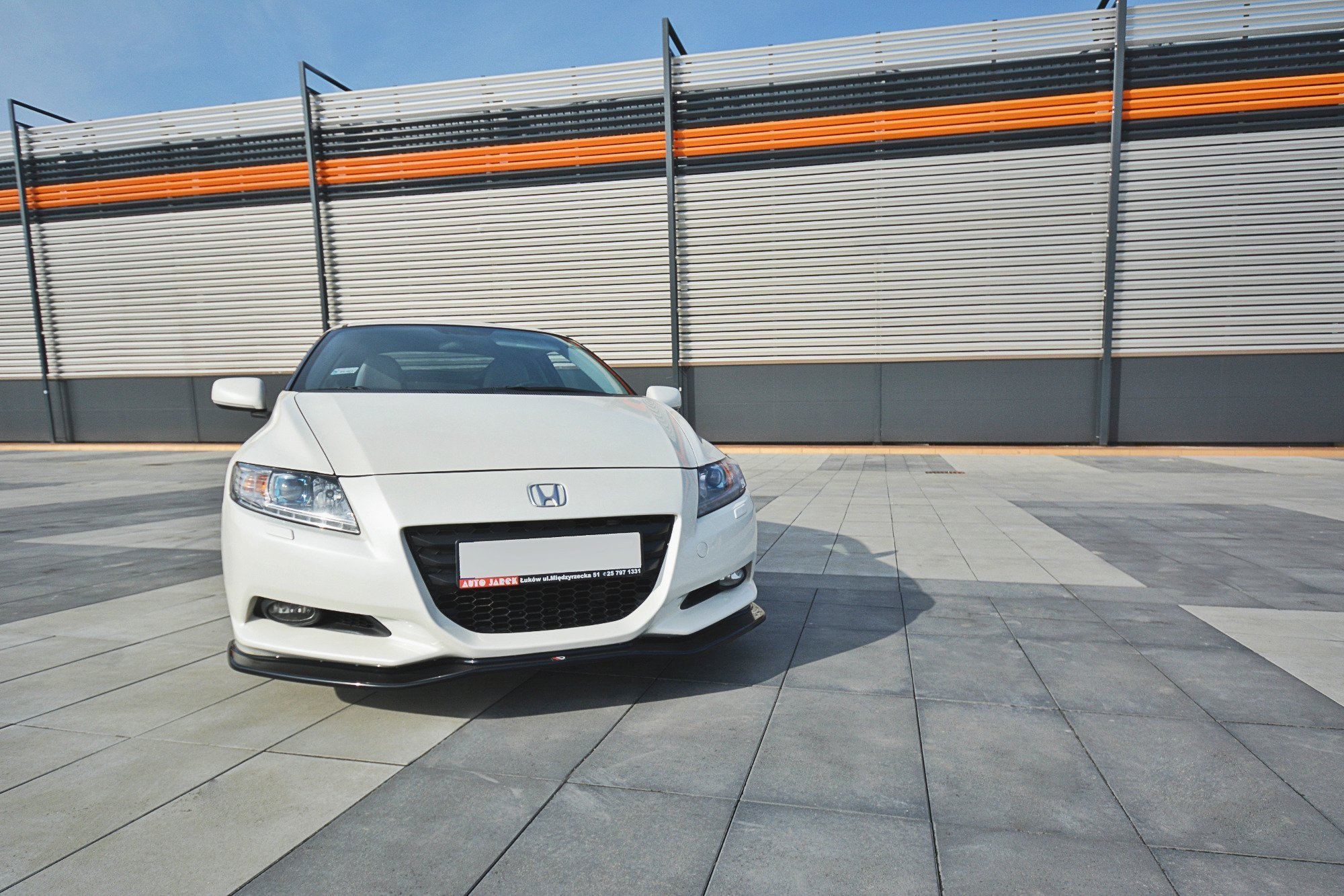 Frontspoiler HONDA CR-Z 2010 - 2012 | Sport Glossy Black Edition V1 – bilde 2