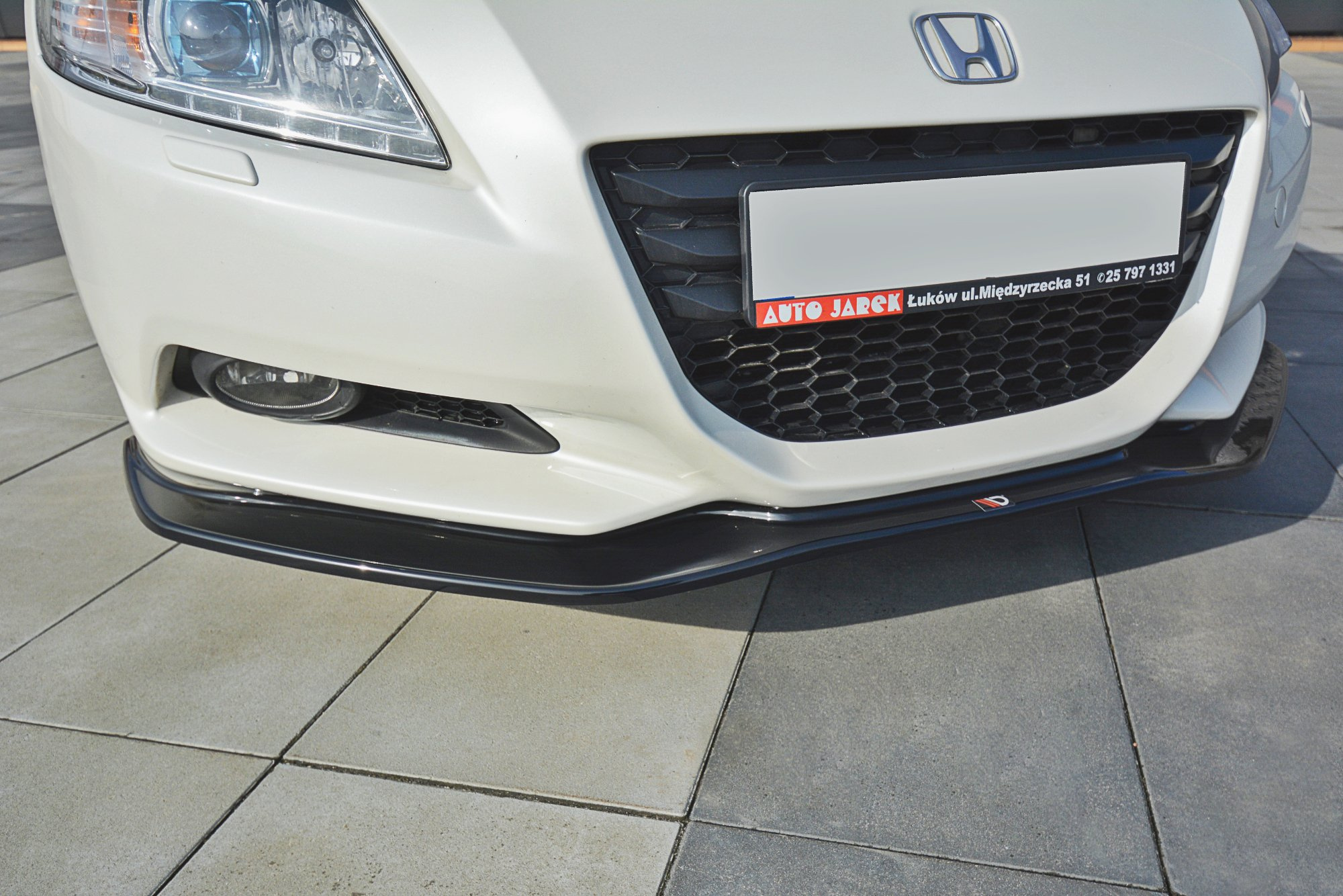 Frontspoiler HONDA CR-Z 2010 - 2012 | Sport Glossy Black Edition V1 – bilde 3