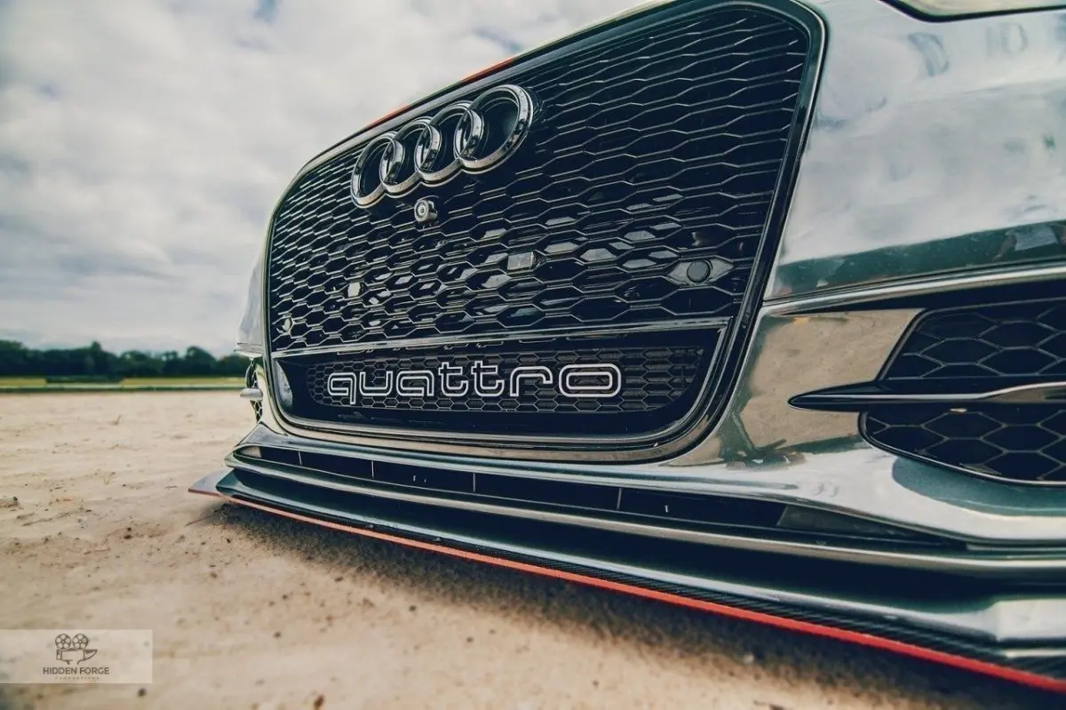 Frontspoiler Hybrid Audi S6 (C) 2012-2014 / A6 S-Line (C7) 2011-2014 | Black Edition