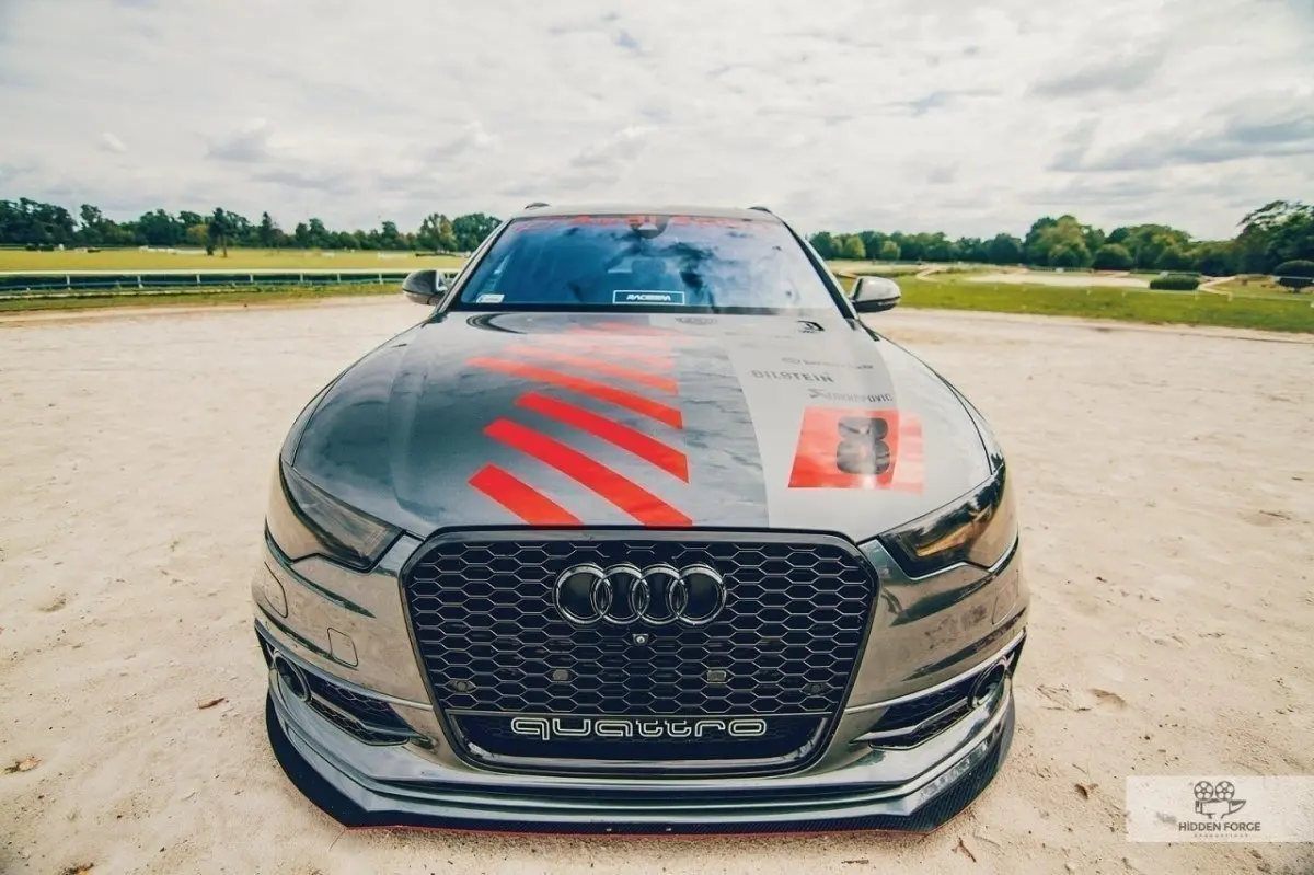 Frontspoiler Hybrid Audi S6 (C) 2012-2014 / A6 S-Line (C7) 2011-2014 | Black Edition – bilde 2
