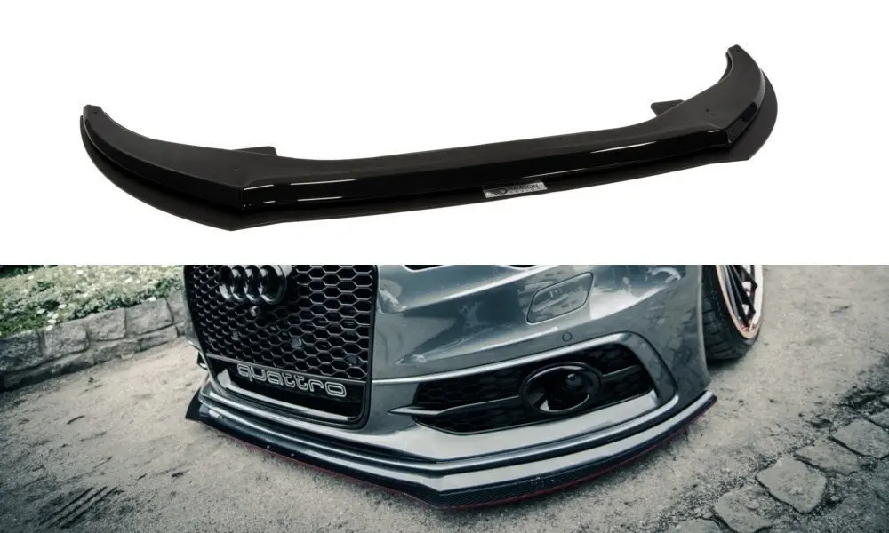 Frontspoiler Hybrid Audi S6 (C) 2012-2014 / A6 S-Line (C7) 2011-2014 | Black Edition – bilde 6