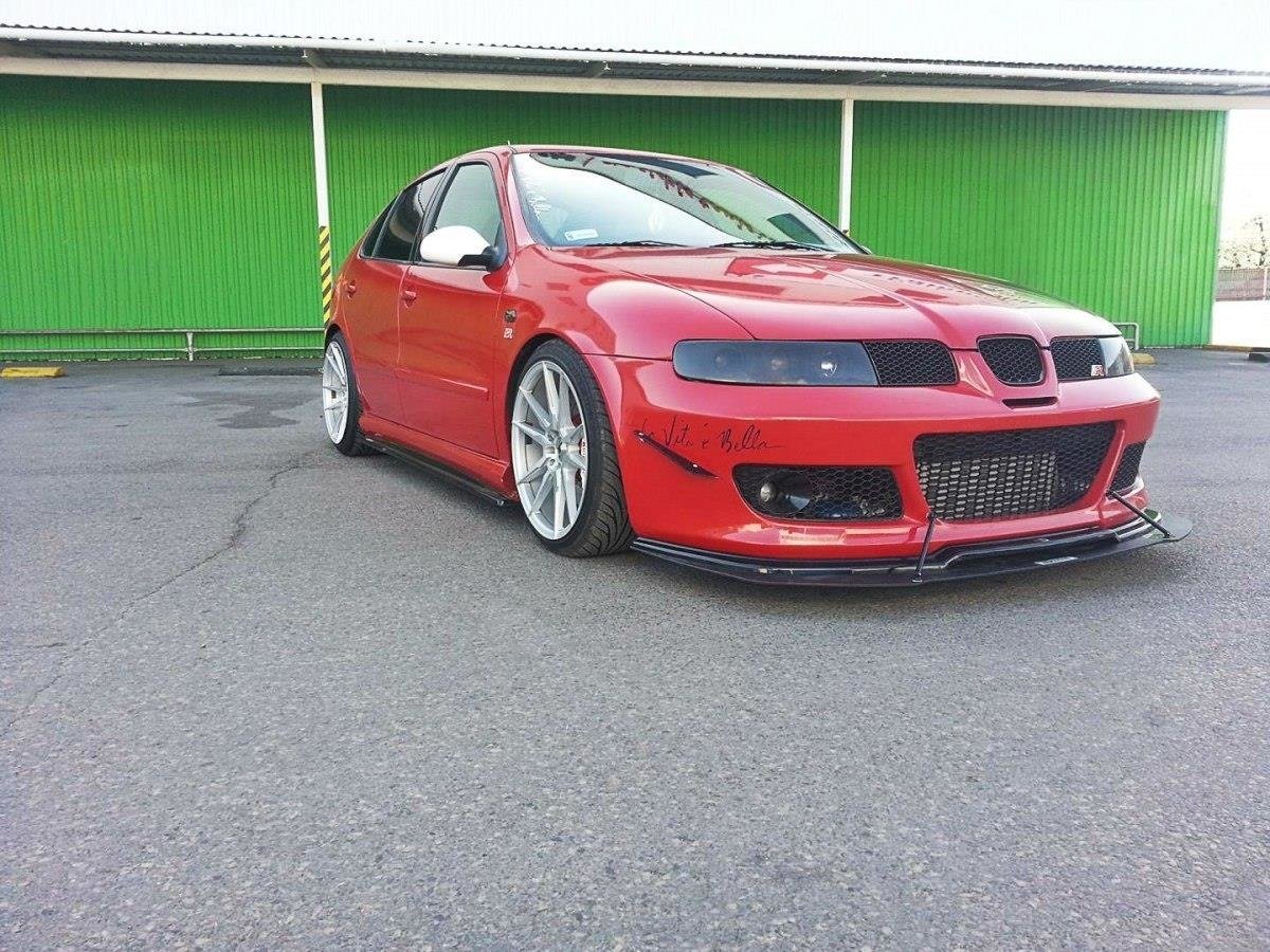Frontspoiler Hybrid Seat Leon I Cupra 2002-2005 | Black Edition – bilde 3