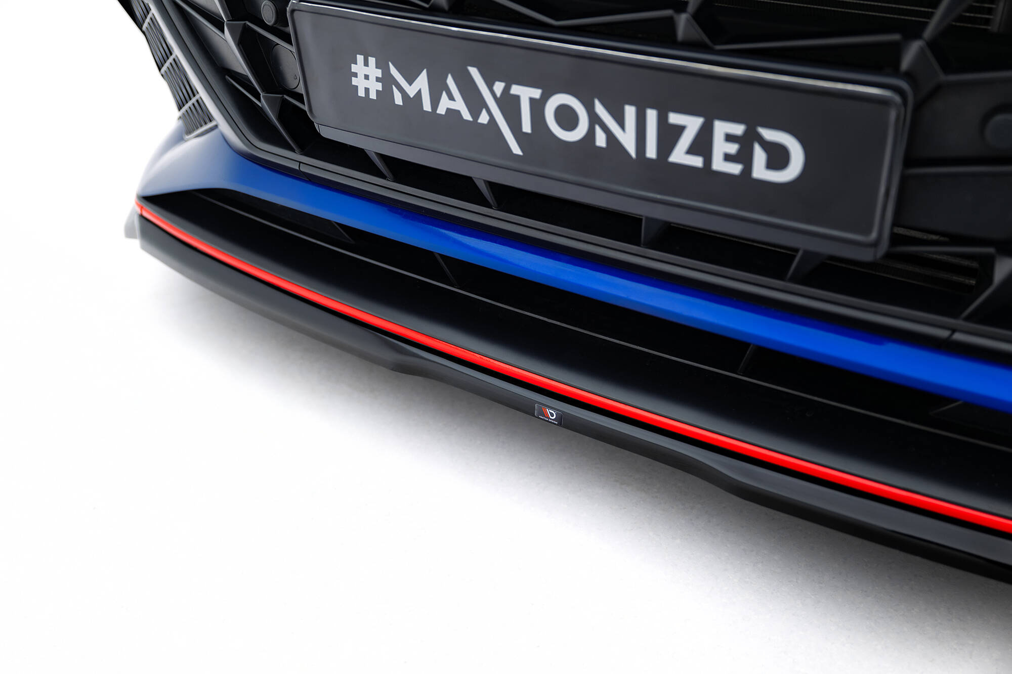 Frontspoiler Hyundai Elantra N VII 2020 - 2023 | V1 Sport Glossy Black Edition – bilde 4