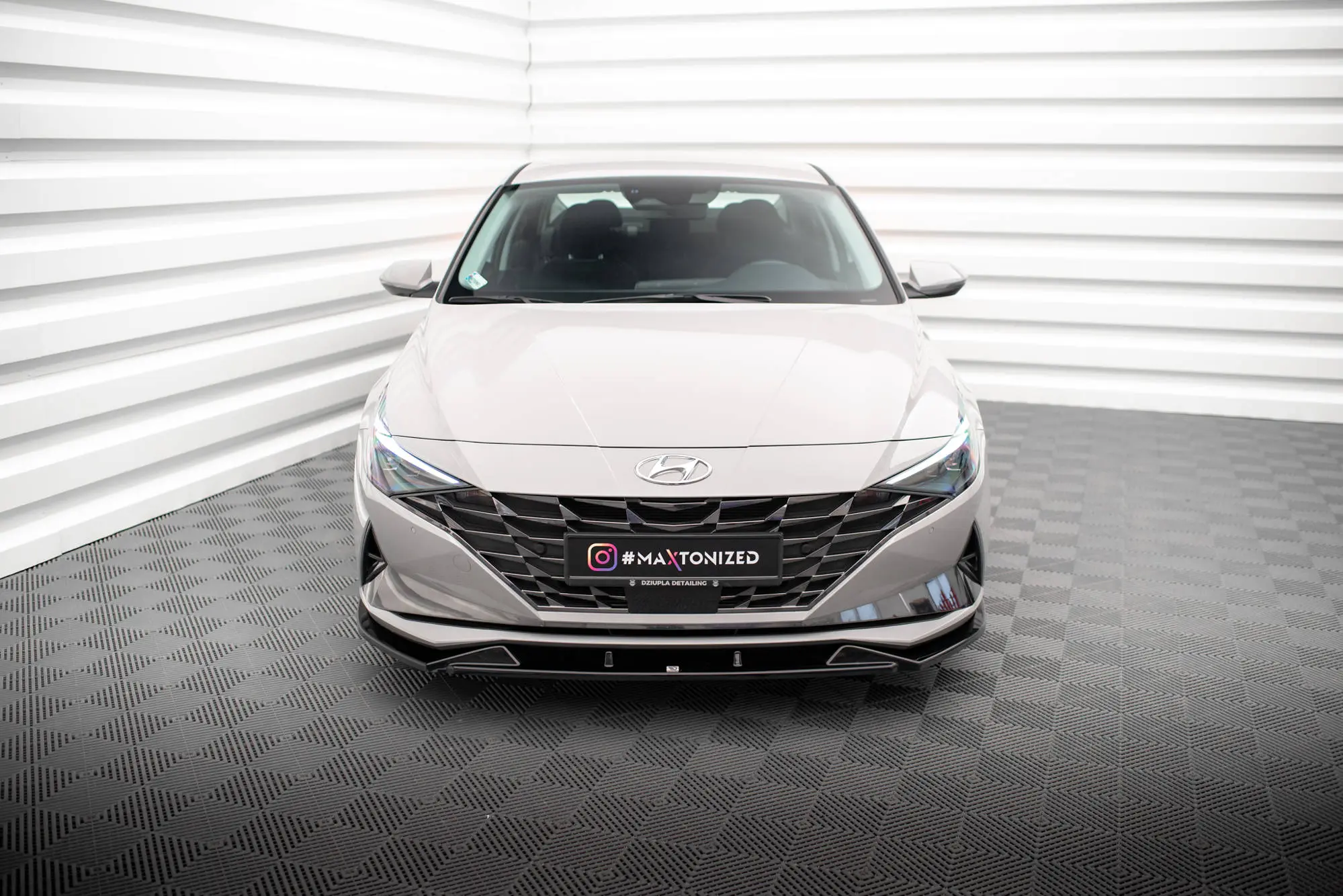 Frontspoiler Hyundai Elantra VII 2020-2023 | Glossy Black Edition – bilde 2