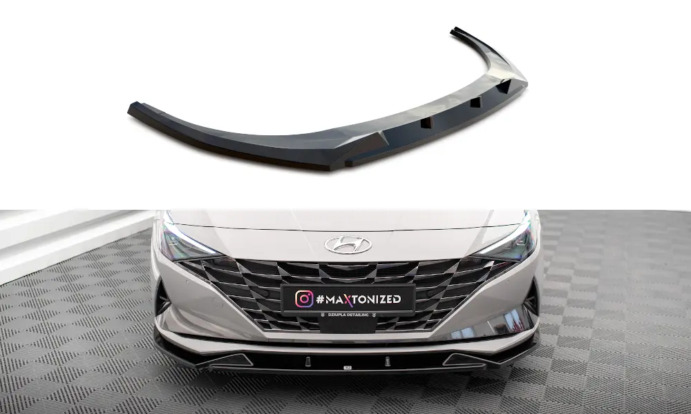 Frontspoiler Hyundai Elantra VII 2020-2023 | Glossy Black Edition – bilde 3