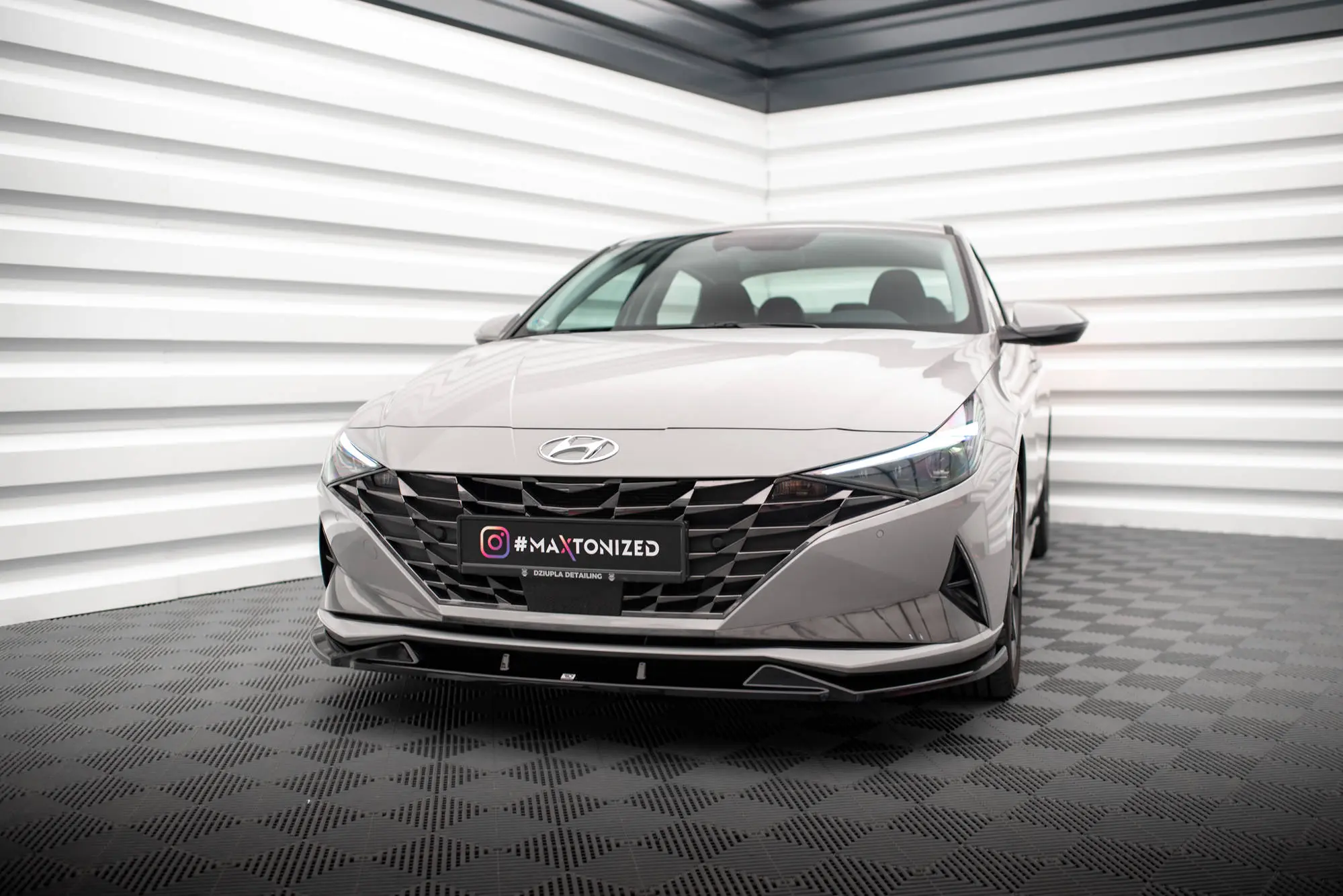 Frontspoiler Hyundai Elantra VII 2020-2023 | Glossy Black Edition – bilde 4