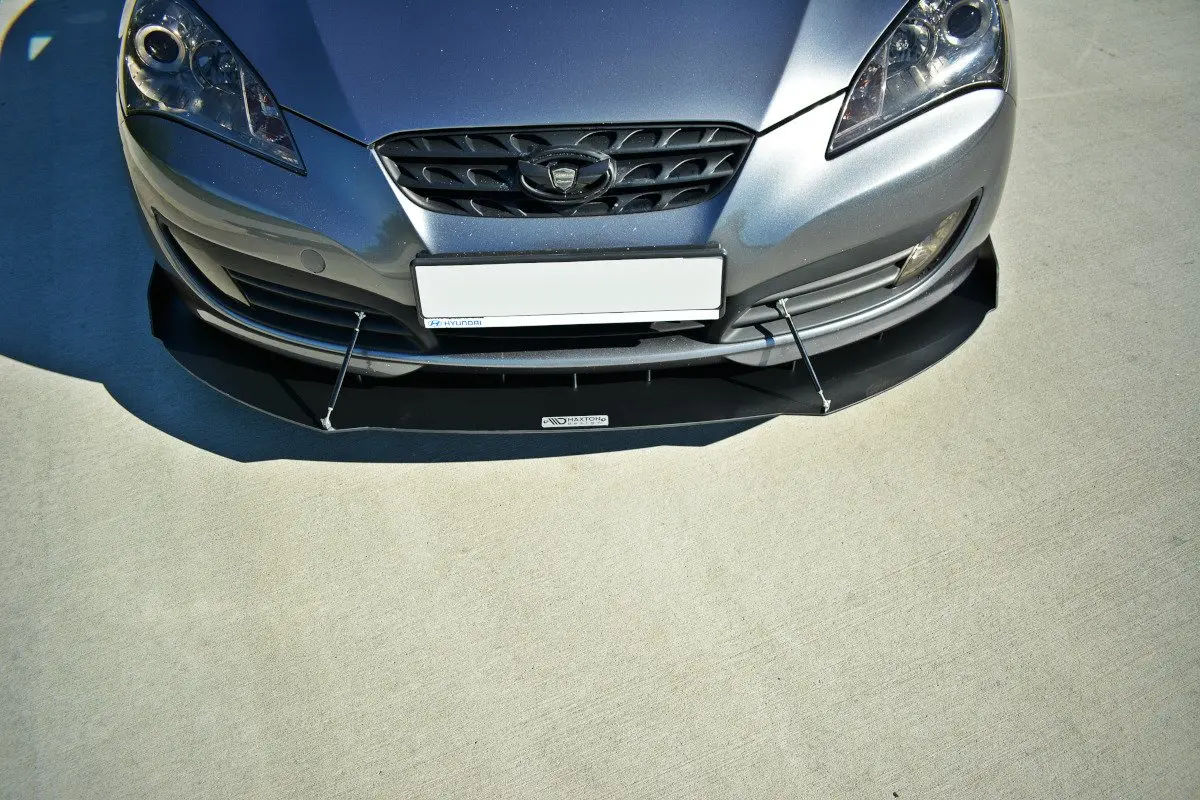 Frontspoiler Hyundai Genesis Coupe I 2009-2012 | Racing Black Edition – bilde 3