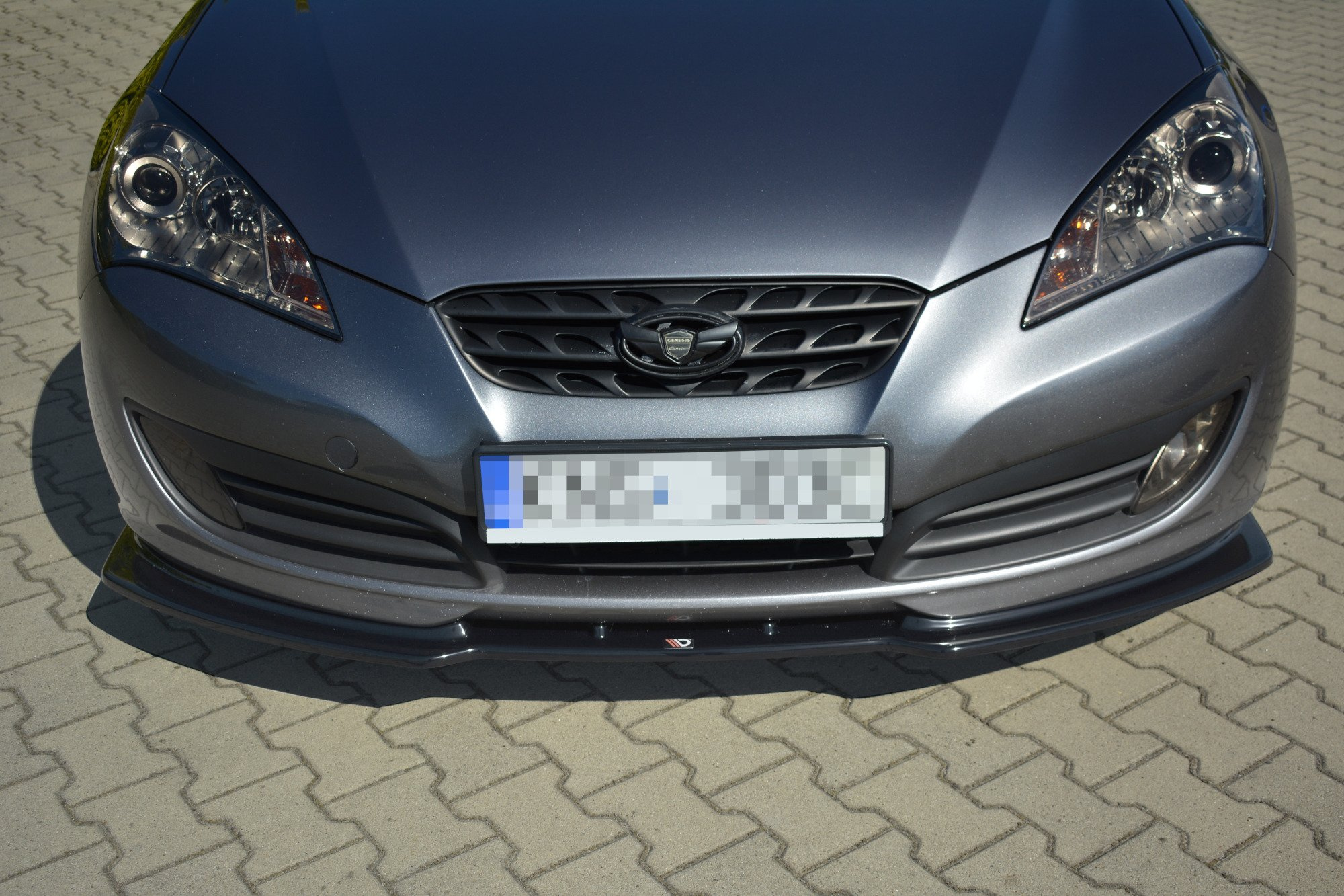 Frontspoiler Hyundai Genesis I 2009 - 2012 | Sport Glossy Black Edition