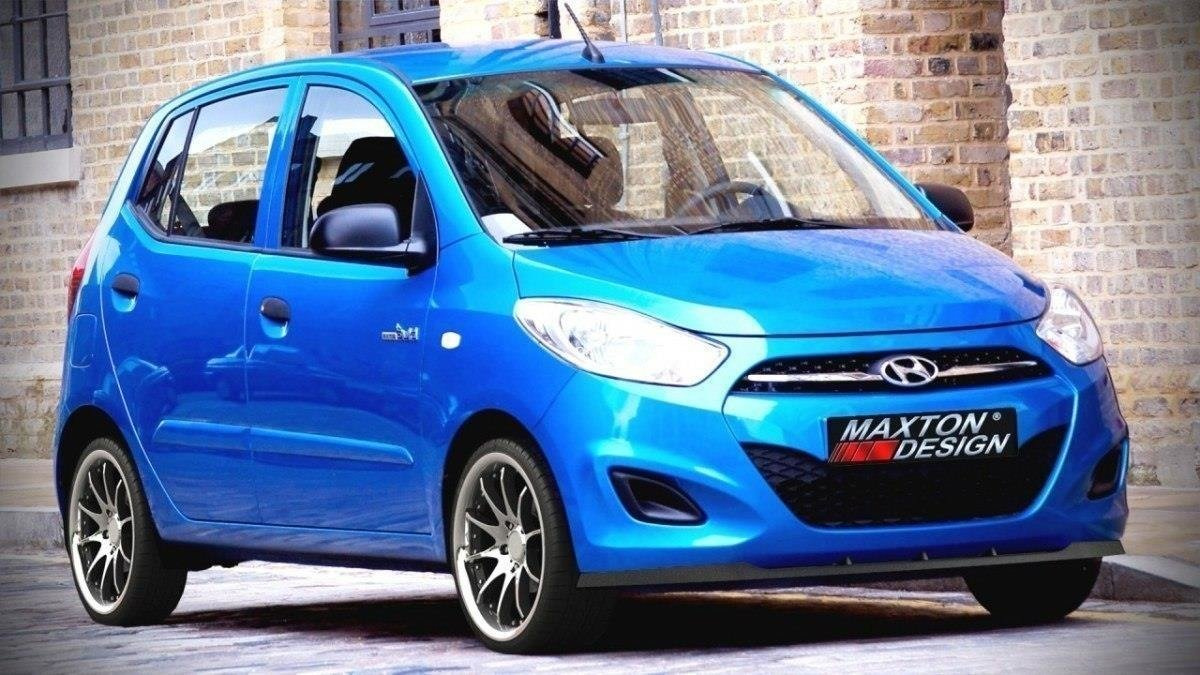 Frontspoiler Hyundai I10 2010 - 2013 | Sport Glossy Black Edition