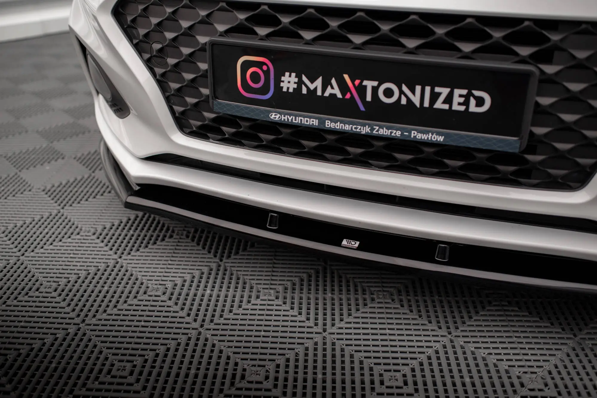 Frontspoiler Hyundai i20 II Facelift 2018 - 2020 | V.1 Glossy Black Edition – bilde 3