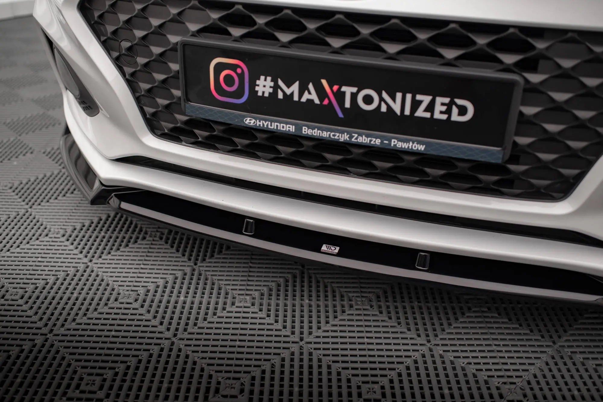 Frontspoiler Hyundai i20 II Facelift 2018 - 2020 | V.2 Glossy Black Edition