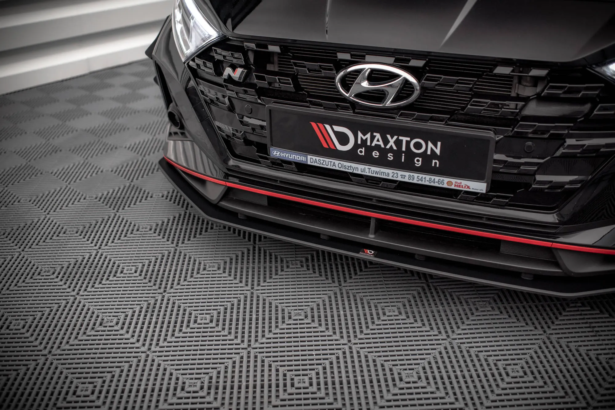 Frontspoiler Hyundai i20 III N 2020 - 2023 | Street Pro Black Edition – bilde 4