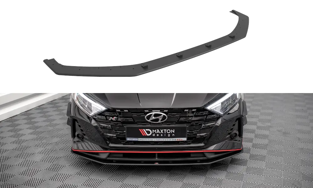 Frontspoiler Hyundai i20 III N 2020 - 2023 | V.1 Street Pro Black Edition – bilde 2
