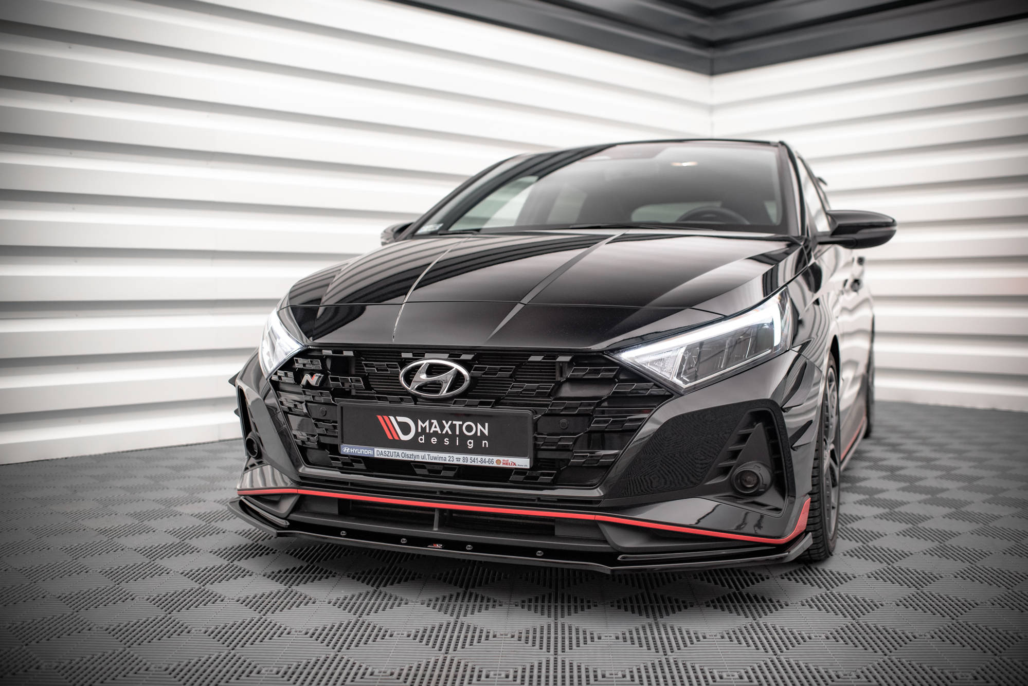 Frontspoiler Hyundai I20 N III 2020 - 2023 | Sport Glossy Black Edition V1