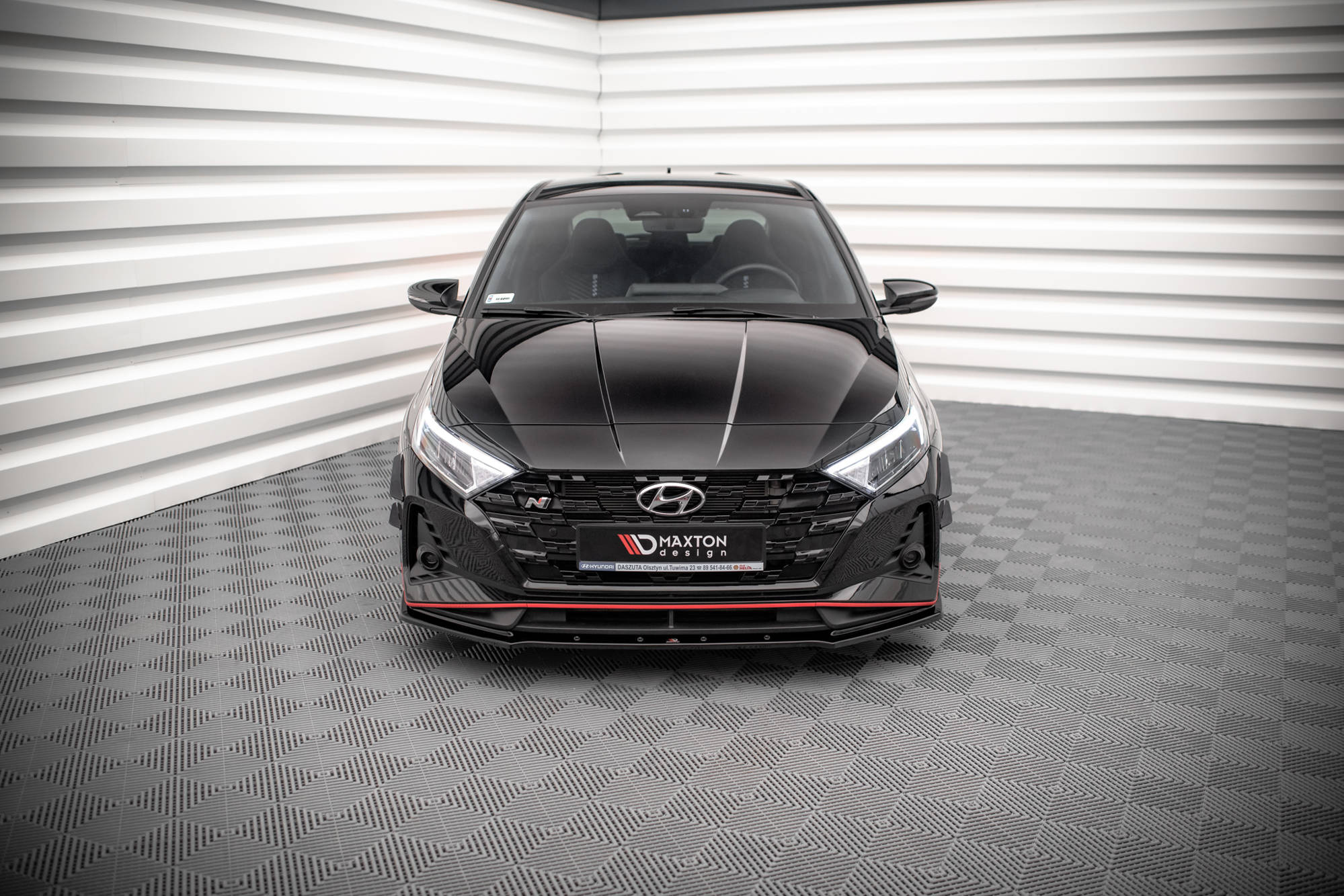 Frontspoiler Hyundai I20 N III 2020 - 2023 | Sport Glossy Black Edition V1 – bilde 2
