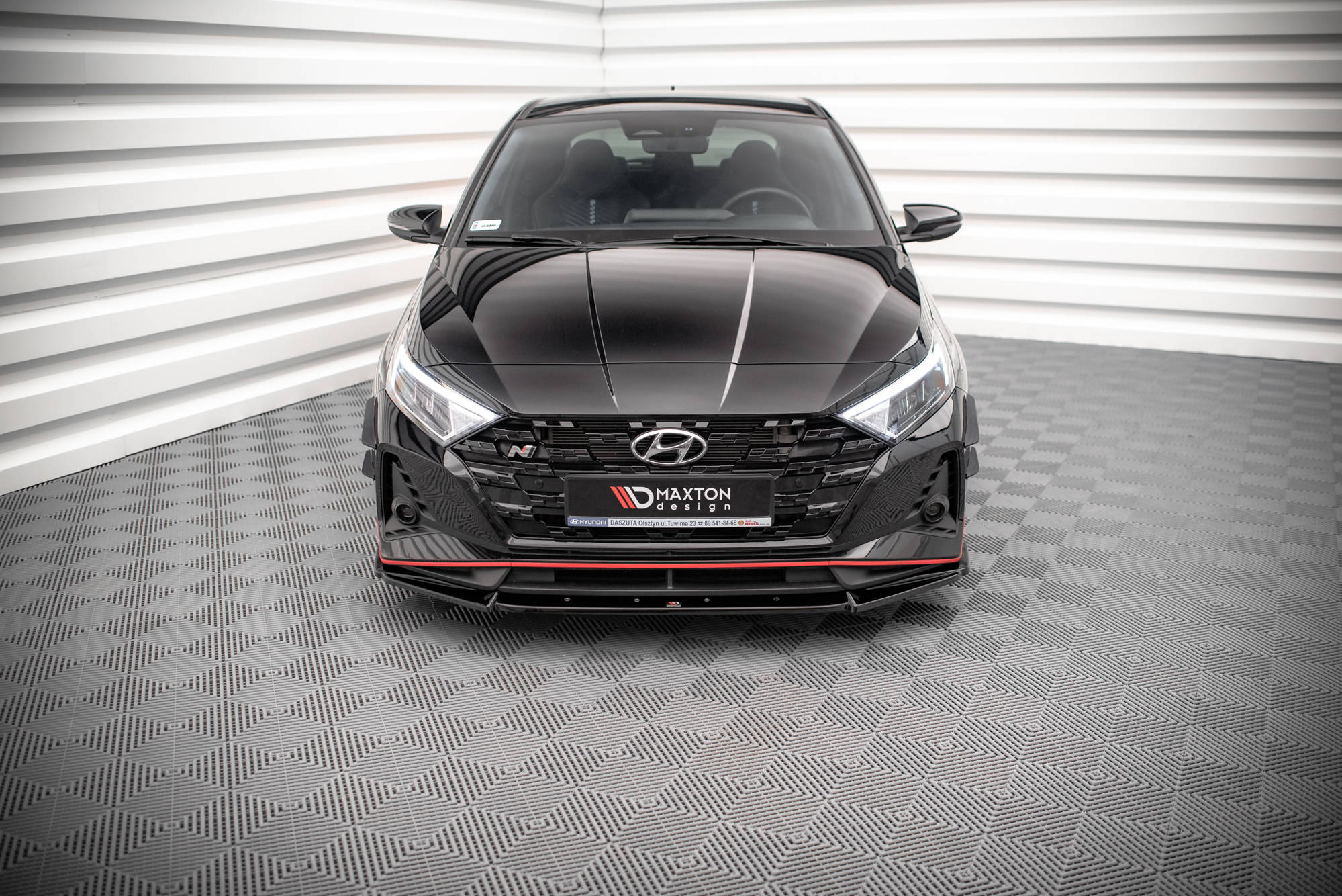 Frontspoiler Hyundai I20 N III 2020 - 2023 | Sport Glossy Black Edition V2 – bilde 2