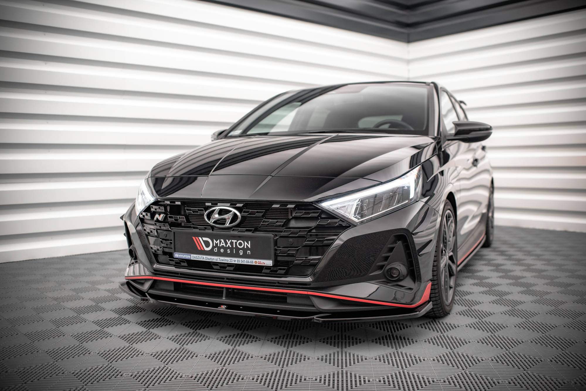 Frontspoiler Hyundai I20 N III 2020 - 2023 | Sport Glossy Black Edition V3