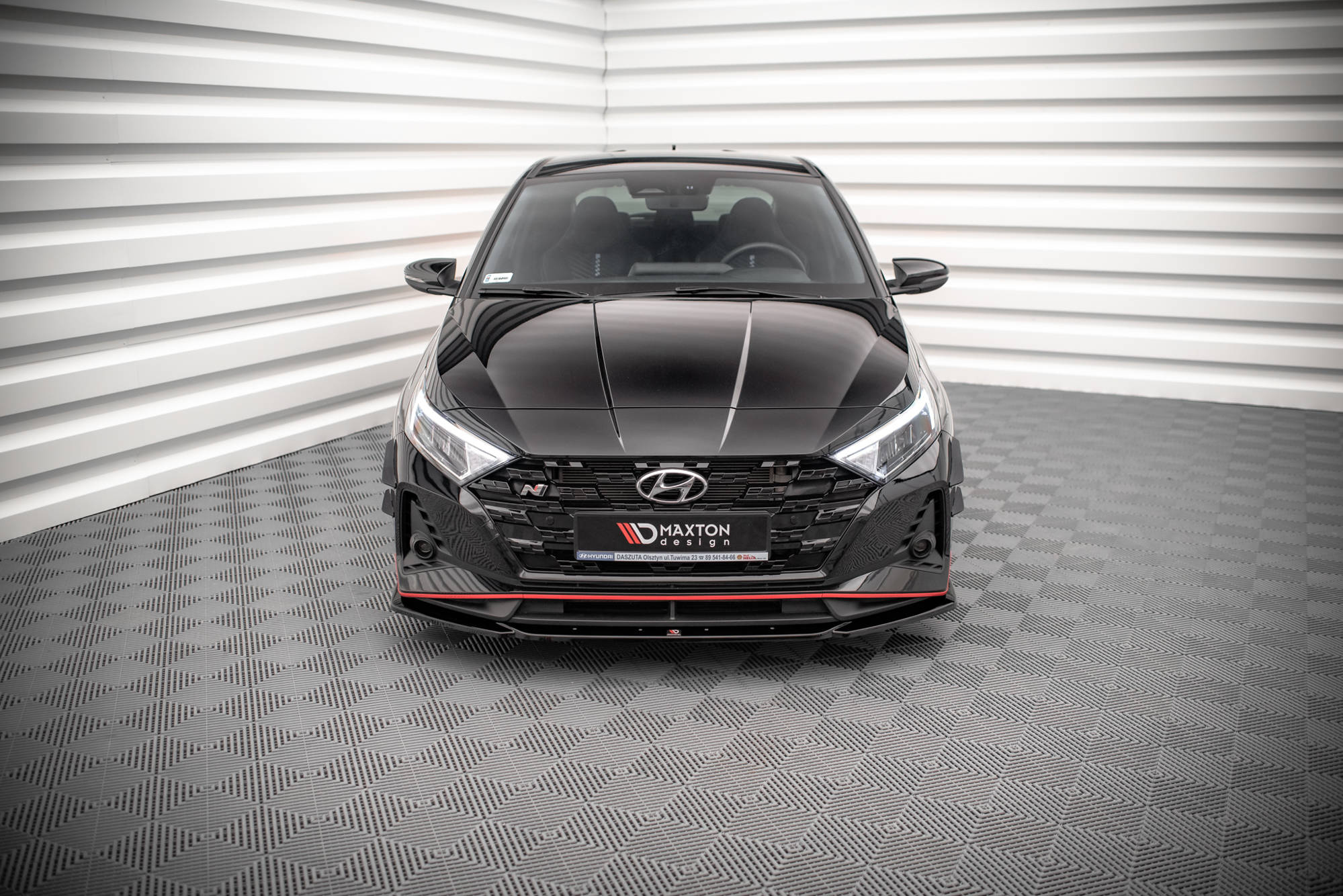 Frontspoiler Hyundai I20 N III 2020 - 2023 | Sport Glossy Black Edition V3 – bilde 2