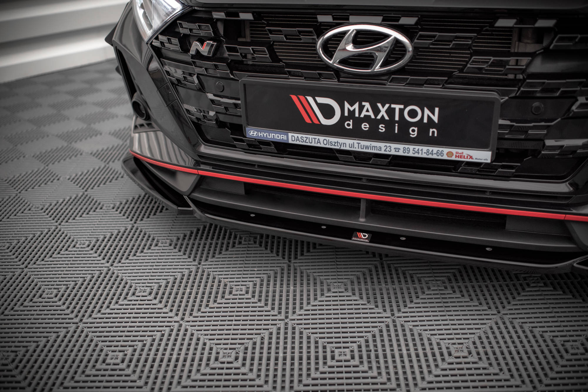 Frontspoiler Hyundai I20 N III 2020 - 2023 | Sport Glossy Black Edition V3 – bilde 3
