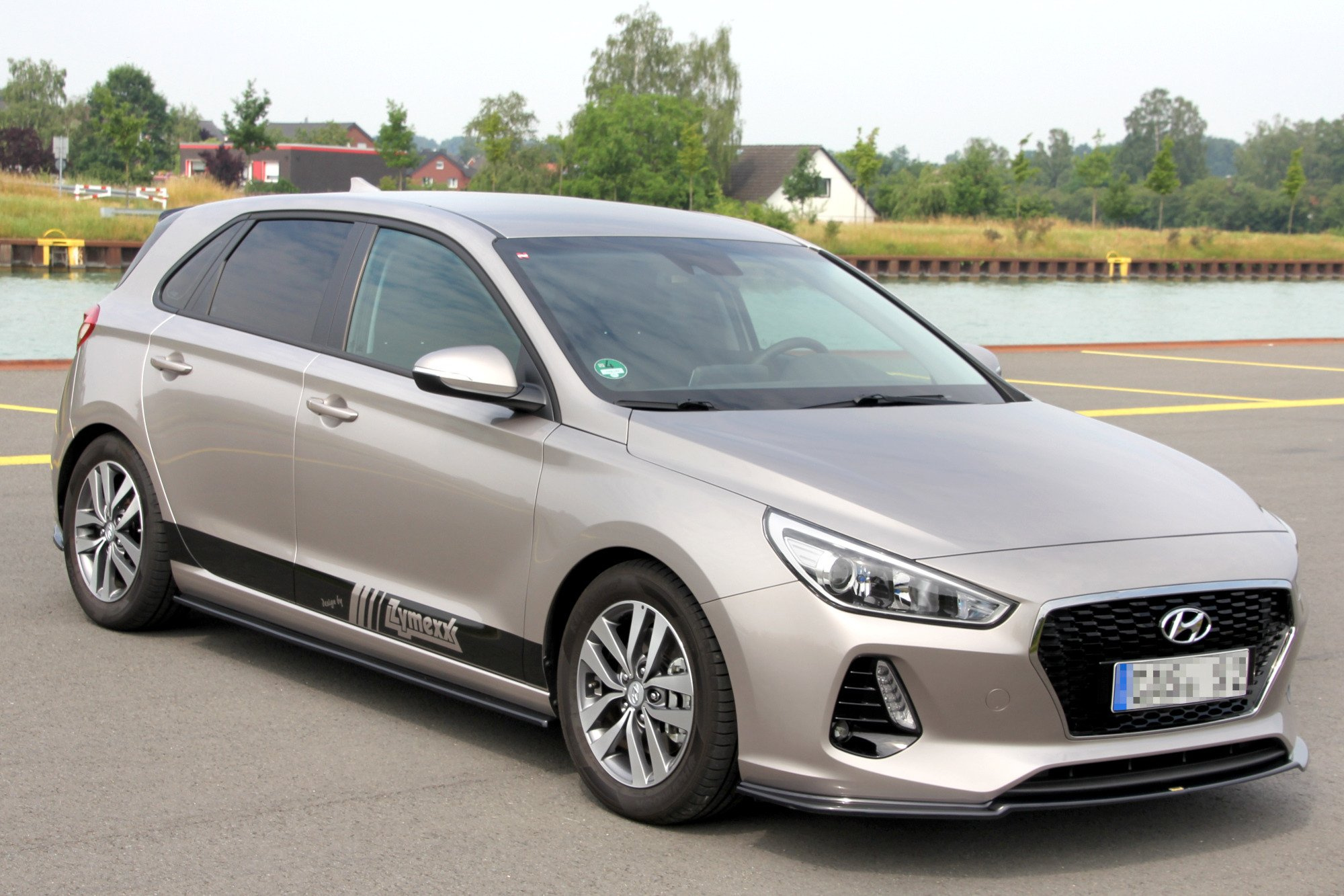 Frontspoiler HYUNDAI I30 III 2017 - 2020 | Sport Glossy Black Edition V1 – bilde 4