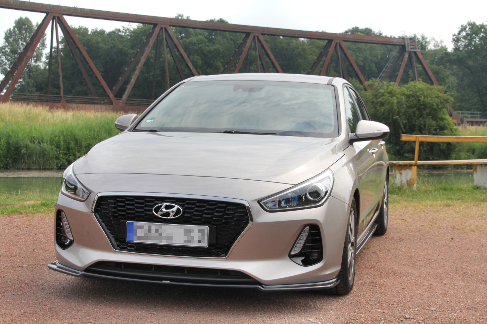 Frontspoiler HYUNDAI I30 III 2017 - 2020 | Sport Glossy Black Edition V1 – bilde 5