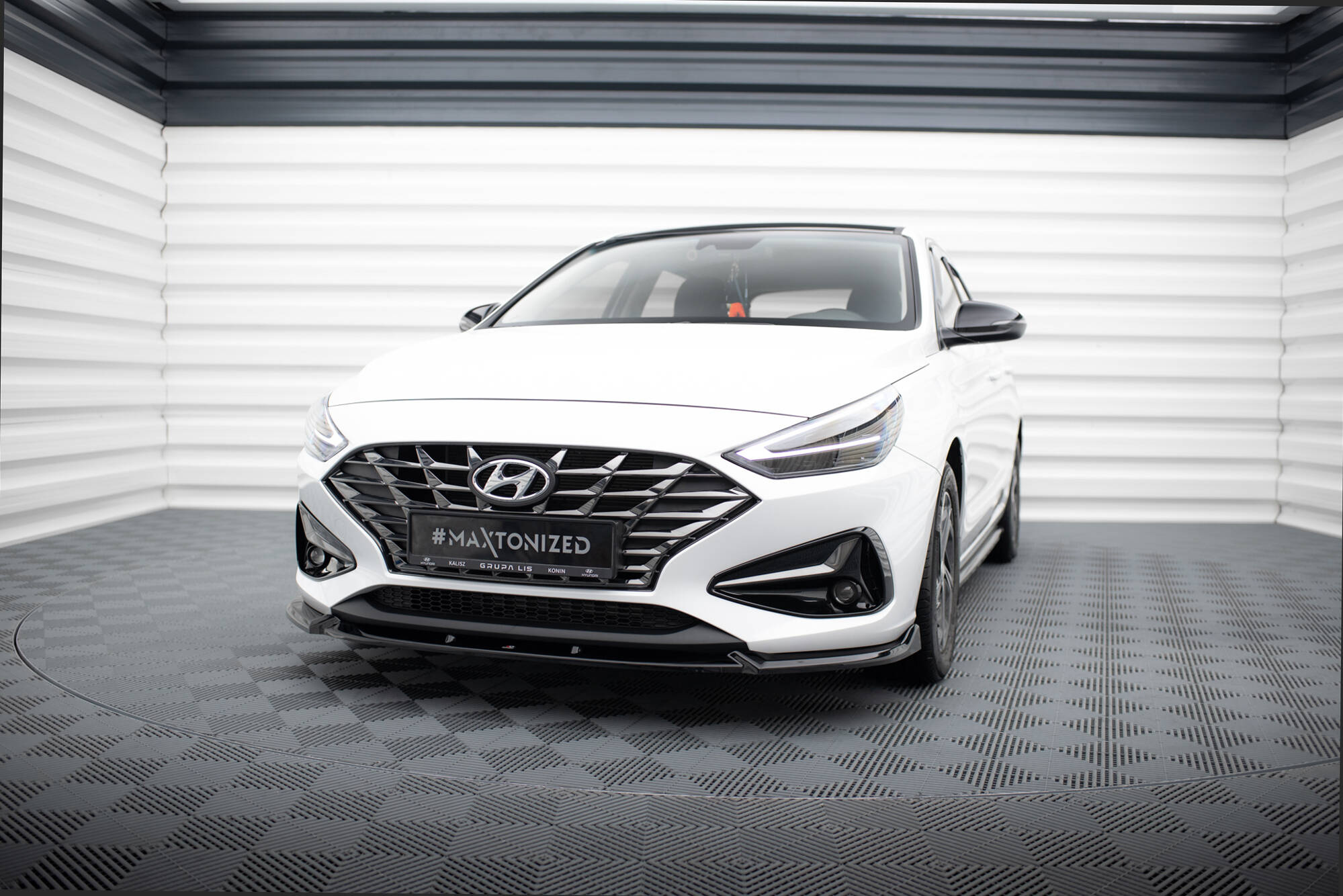 Frontspoiler Hyundai I30 III Facelift 2020 -> | Sport Glossy Black Edition V2