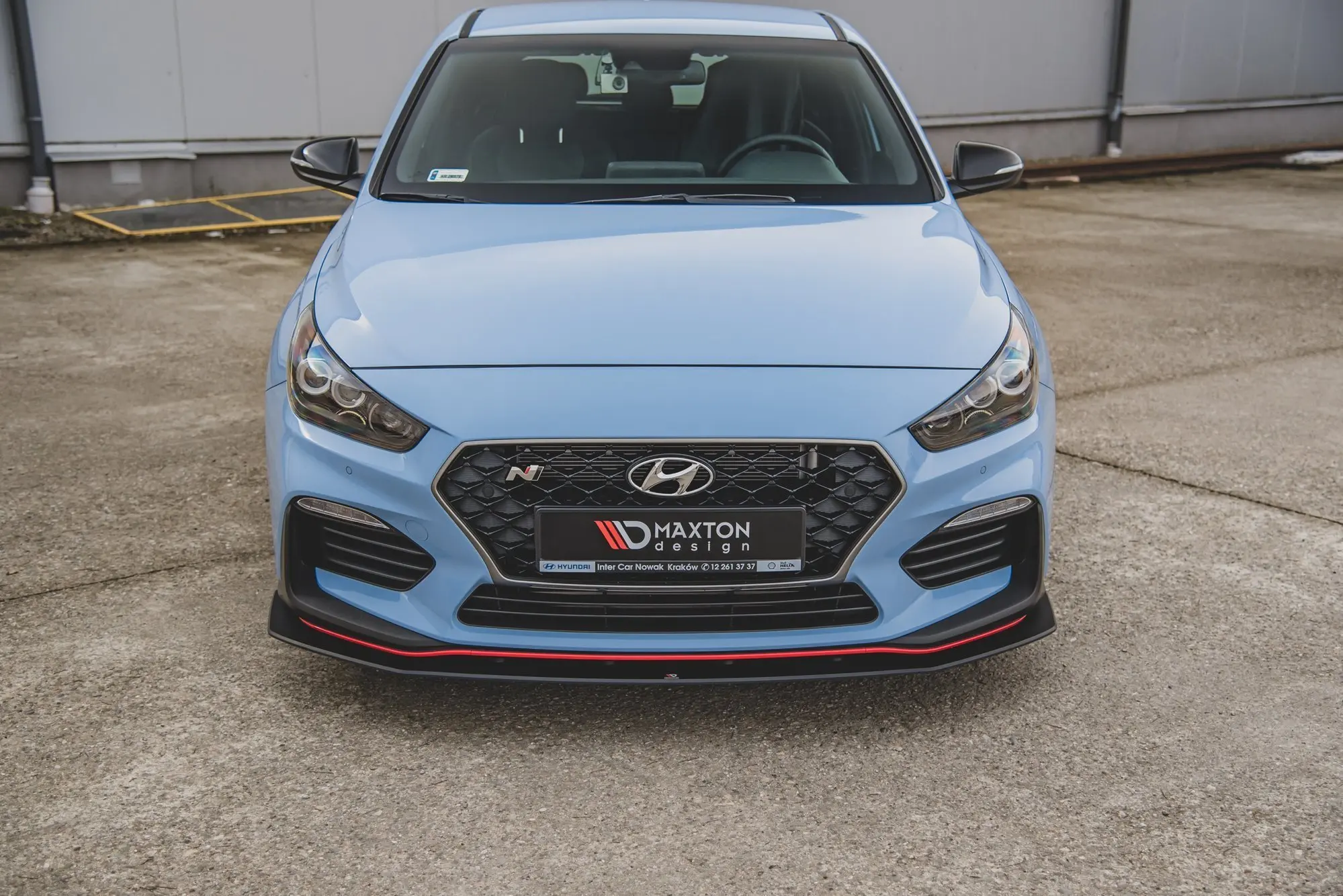 Frontspoiler Hyundai i30 III N / i30 III Fastback 2017-2020 | Racing Durability Black Edition