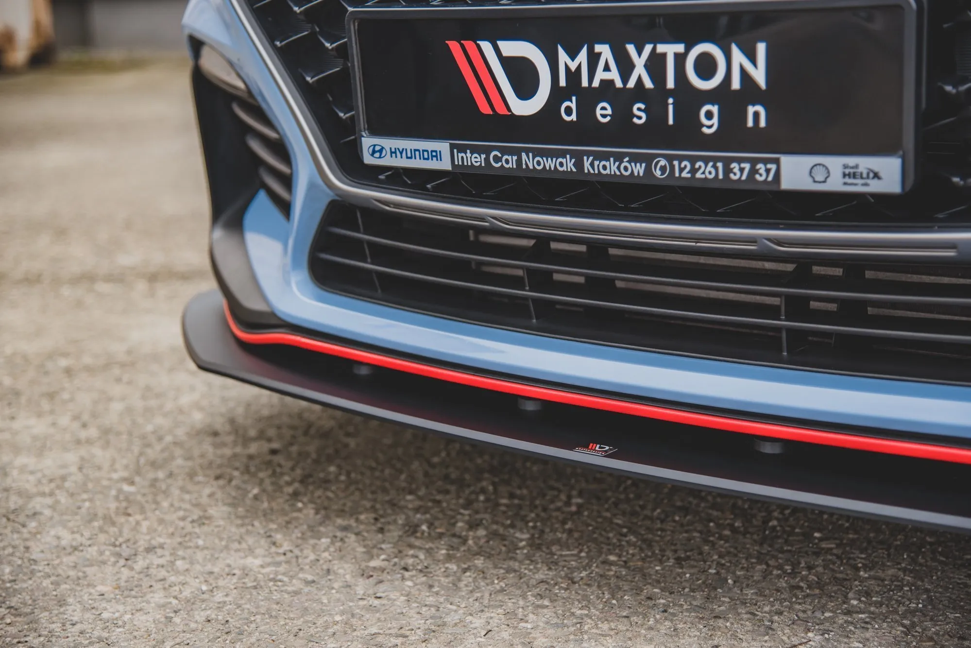 Frontspoiler Hyundai i30 III N / i30 III Fastback 2017-2020 | Street Pro Black Edition – bilde 5