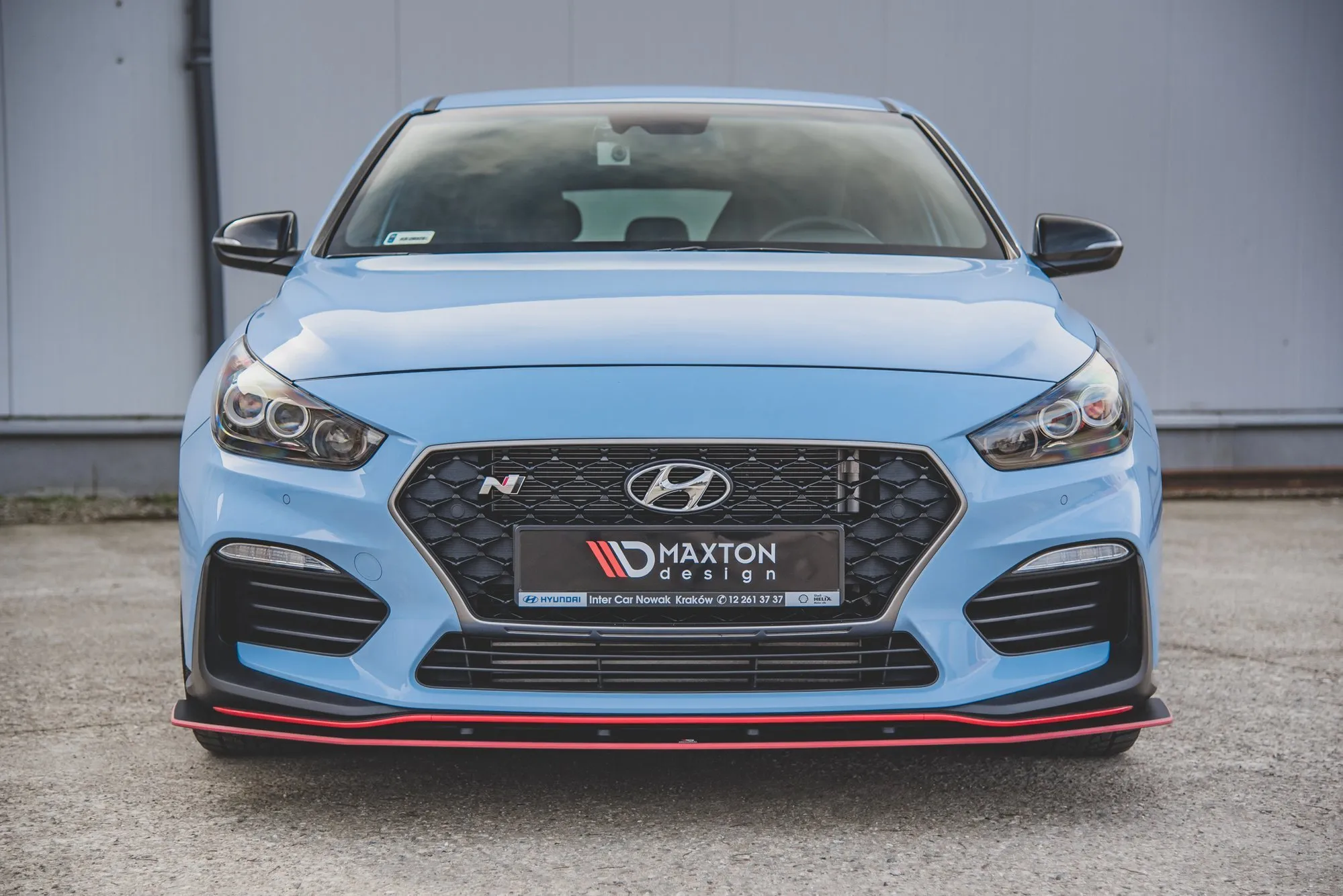 Frontspoiler Hyundai i30 III N / i30 III Fastback 2017-2020 | Street Pro Black Edition – bilde 6