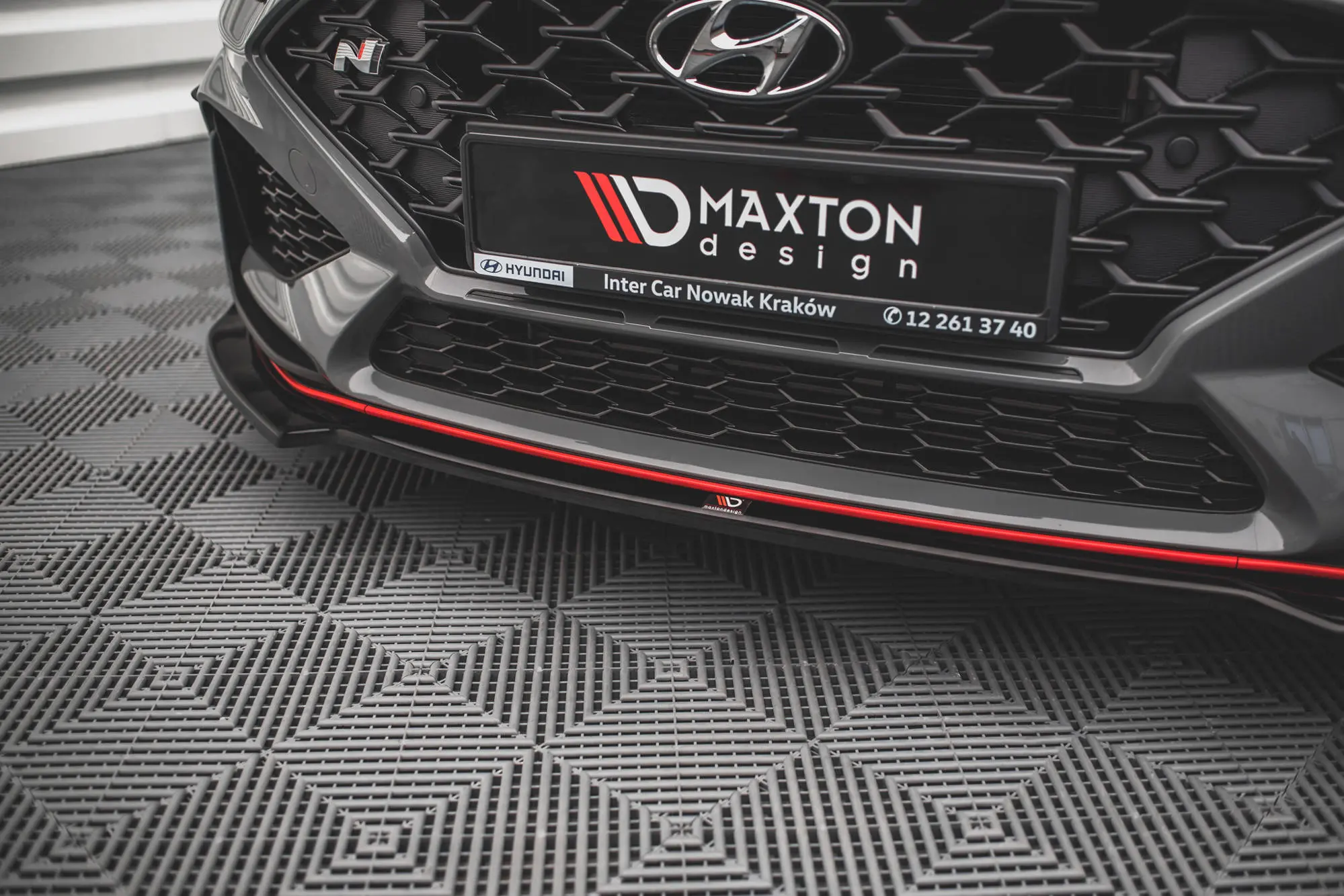 Frontspoiler Hyundai i30 III N / i30 III Fastback Facelift 2020-> | V.3 Glossy Black Edition – bilde 2