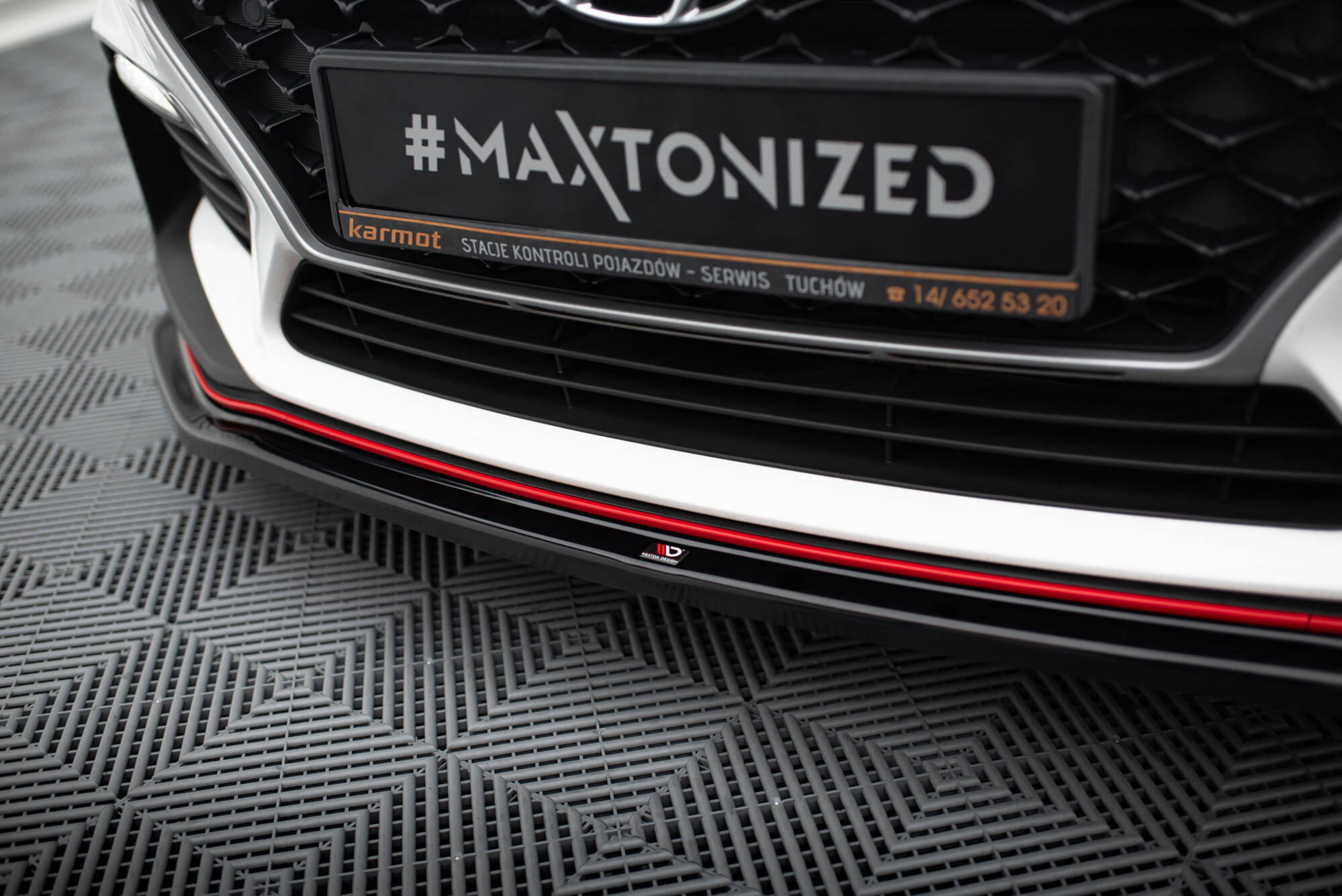 Frontspoiler Hyundai I30 N III 2017 - 2020 | Sport Glossy Black Edition V2 – bilde 3