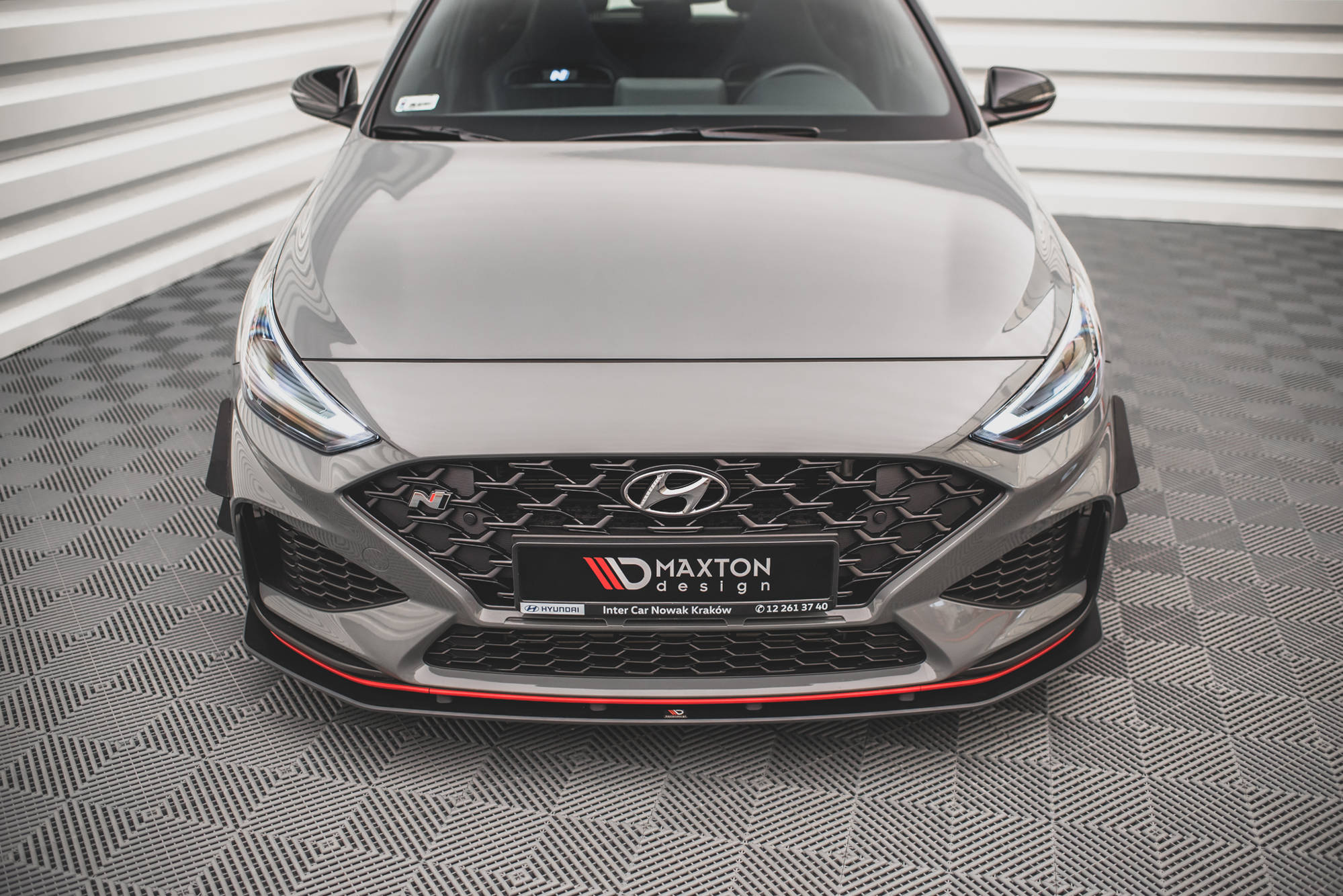Frontspoiler Hyundai I30 N III Facelift 2020 -> | Sport Glossy Black Edition