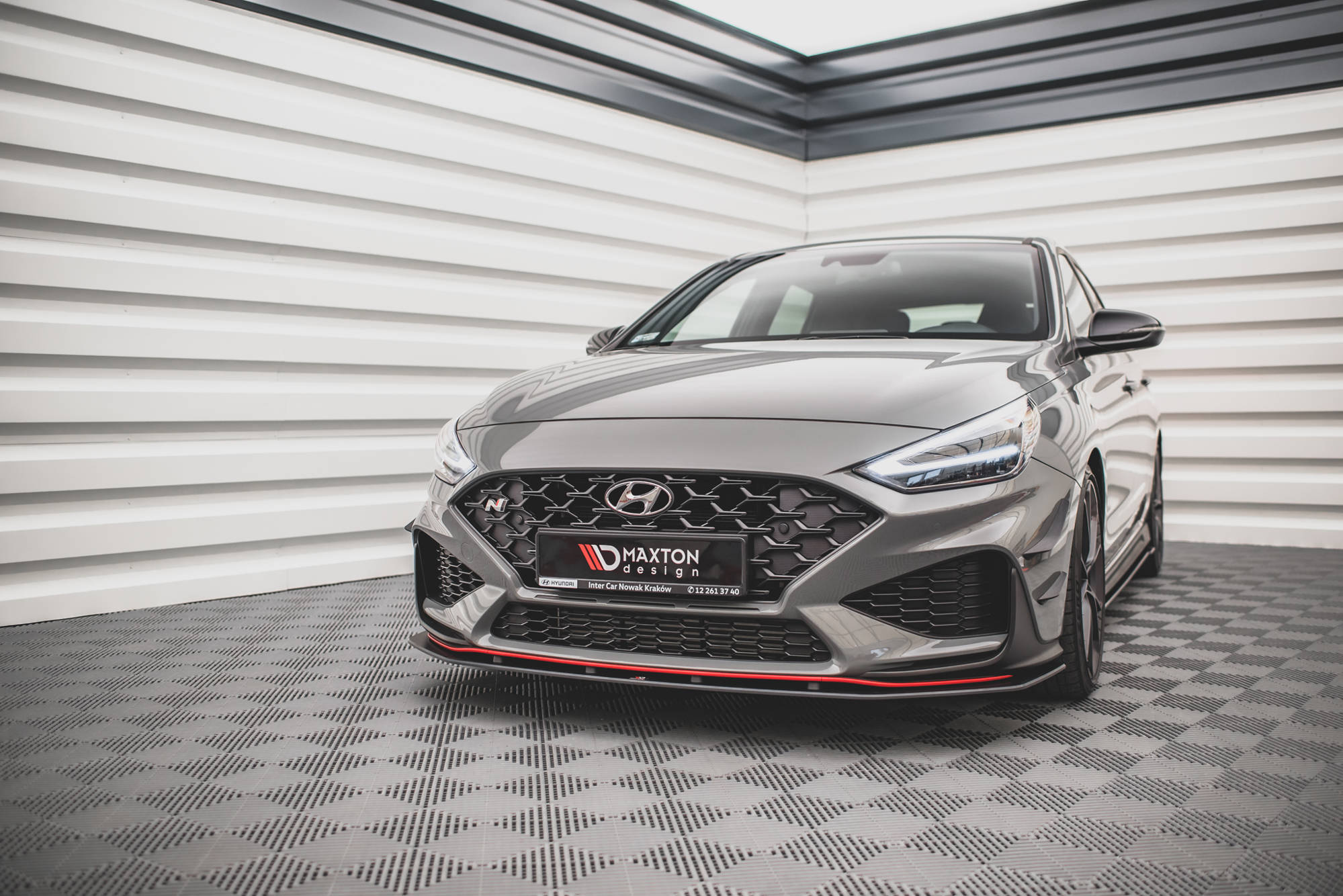 Frontspoiler Hyundai I30 N III Facelift 2020 -> | Sport Glossy Black Edition – bilde 3