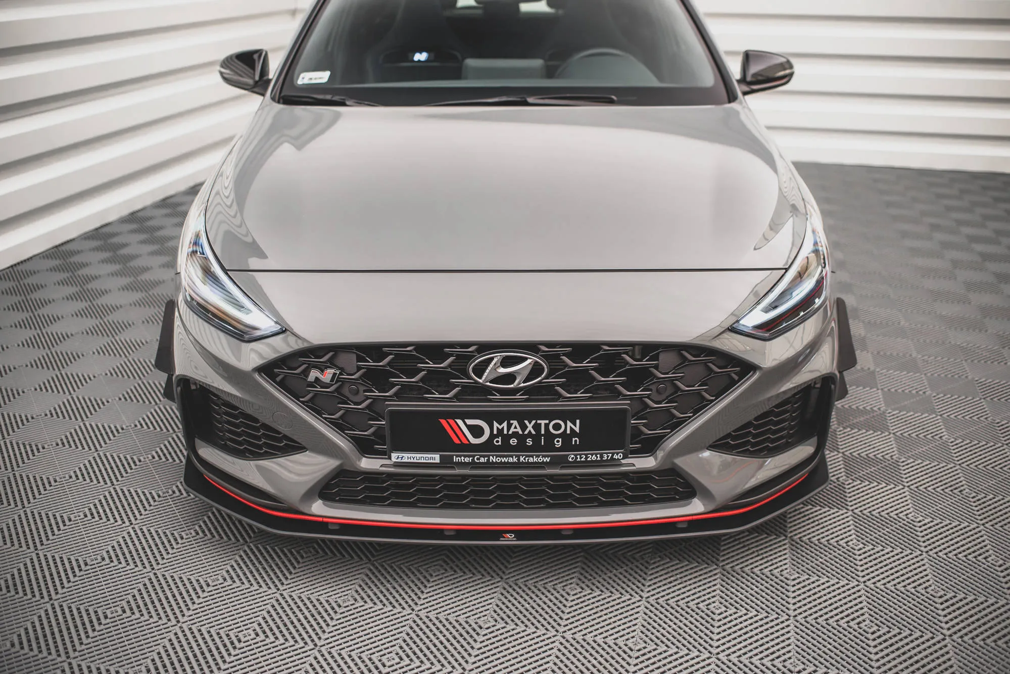 Frontspoiler Hyundai I30 N III Facelift 2020 -> | Street Pro Black Edition – bilde 3