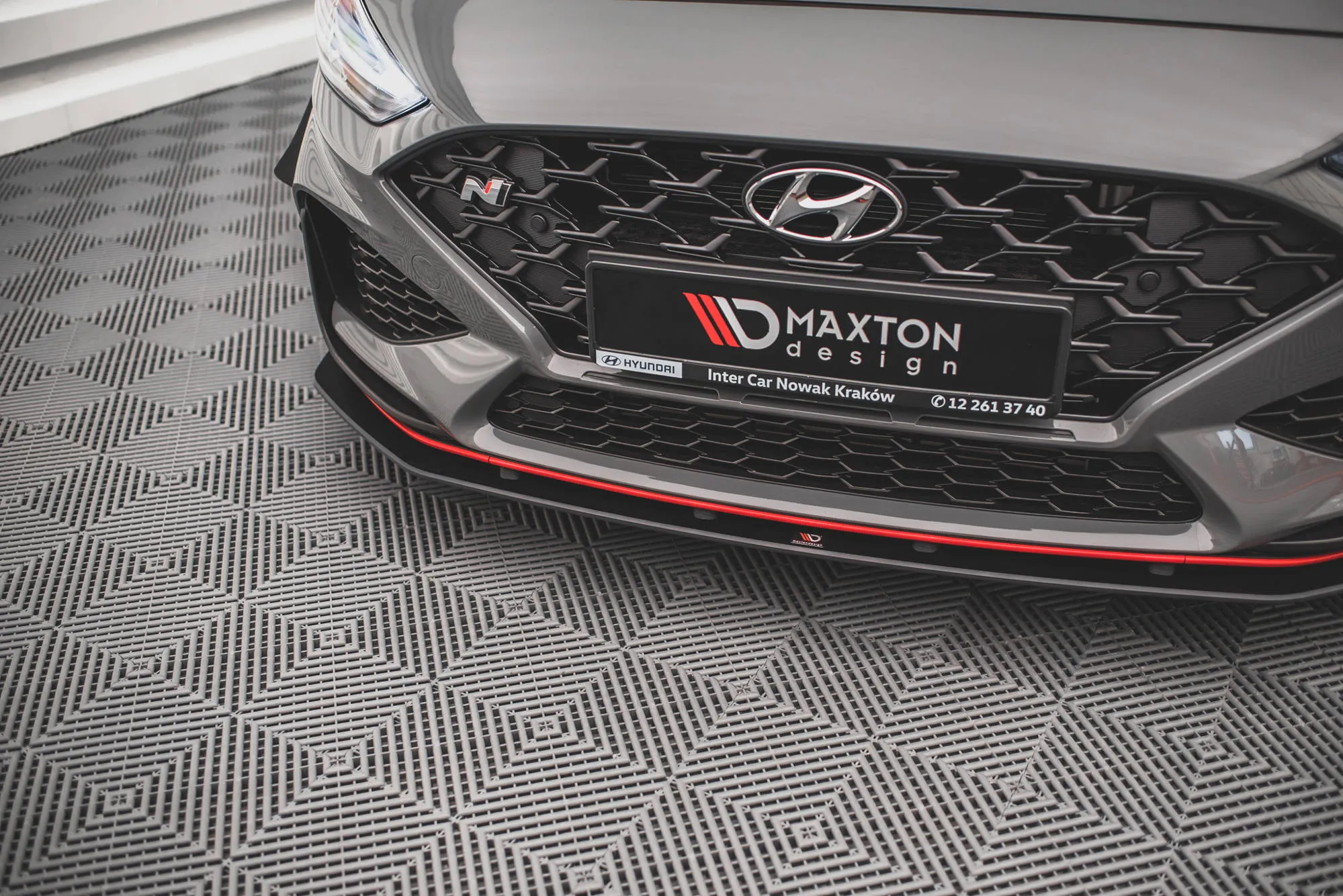 Frontspoiler Hyundai I30 N III Facelift 2020 -> | Street Pro Black Edition – bilde 4