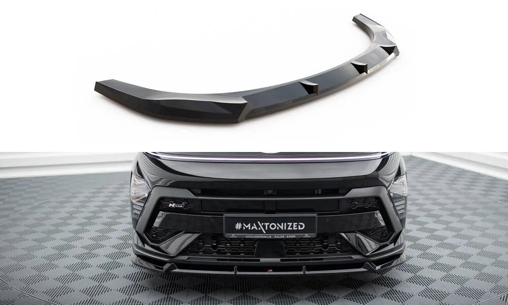 Frontspoiler Hyundai Kona II N-Line 2022 ->  | Glossy Black Edition