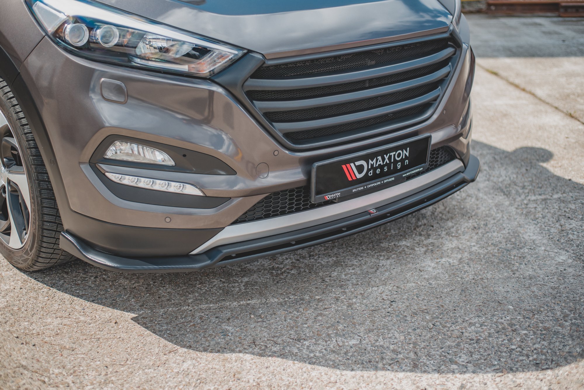 Frontspoiler Hyundai Tucson III 2015 - 2018 | Glossy Black Edition – bilde 3
