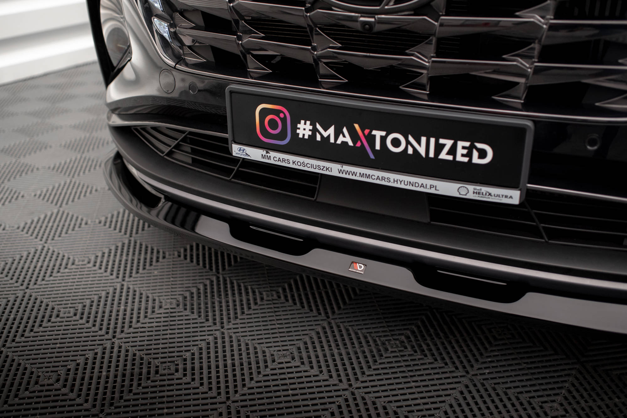 Frontspoiler Hyundai Tucson IV 2020 -> | V.1 Glossy Black Edition – bilde 3