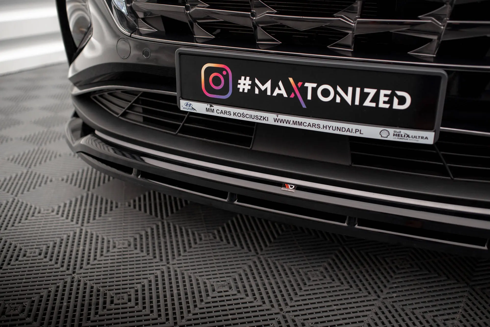 Frontspoiler Hyundai Tucson IV 2020 -> | V.2 Glossy Black Edition