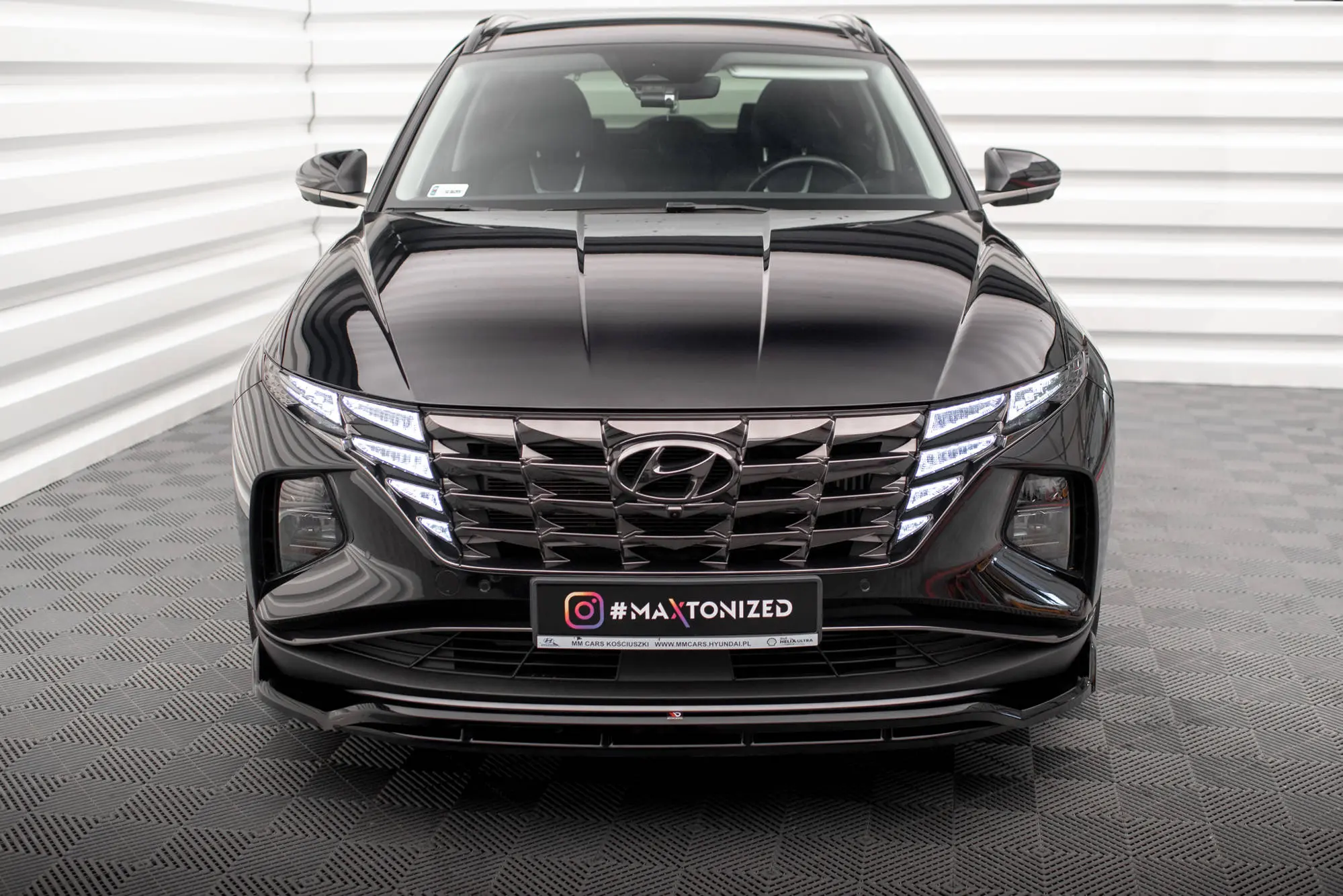 Frontspoiler Hyundai Tucson IV 2020 -> | V.2 Glossy Black Edition – bilde 2