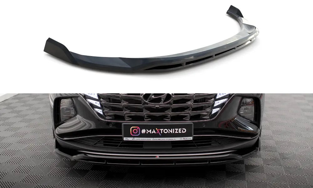 Frontspoiler Hyundai Tucson IV 2020 -> | V.2 Glossy Black Edition – bilde 3