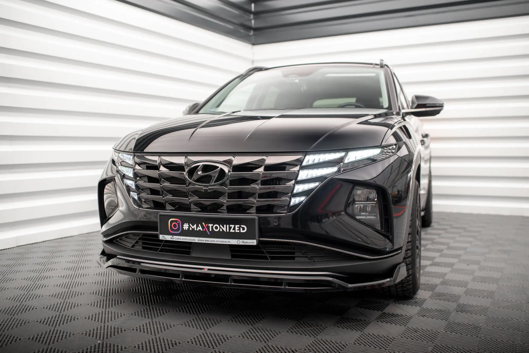 Frontspoiler Hyundai Tucson IV 2020 -> | V.2 Glossy Black Edition – bilde 4
