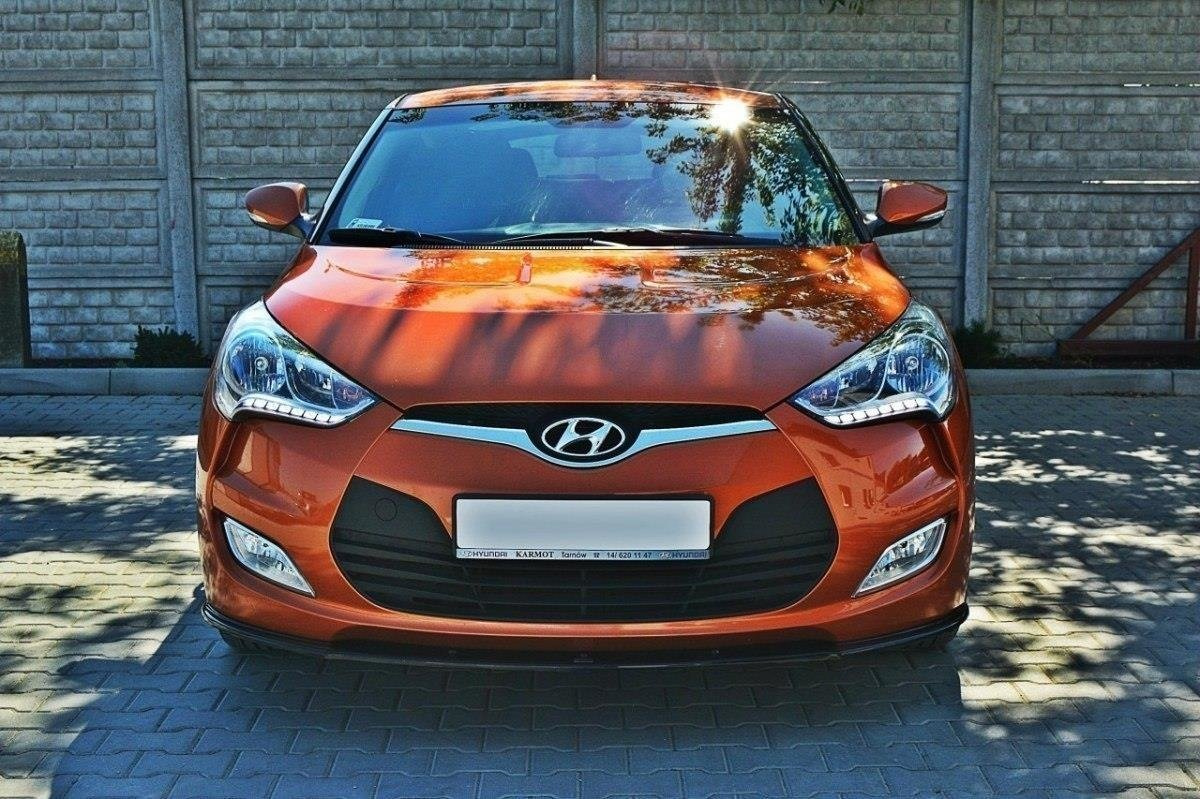 Frontspoiler Hyundai Veloster 2011 - 2018 | Sport Glossy Black Edition – bilde 5