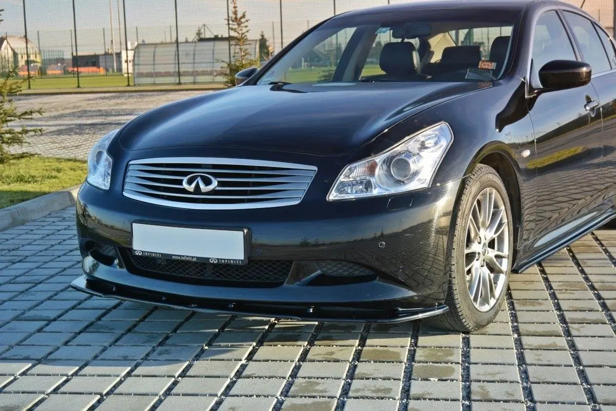 Frontspoiler Infiniti G V37 Sedan 2009-2010 | V. Glossy Black Edition – bilde 4