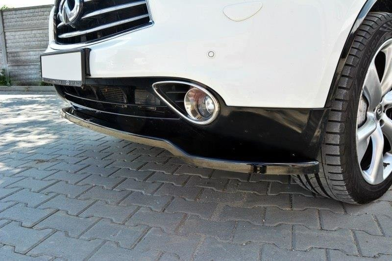 Frontspoiler Infiniti QX70 2013 - 2017 | Sport Glossy Black Edition V1 – bilde 3